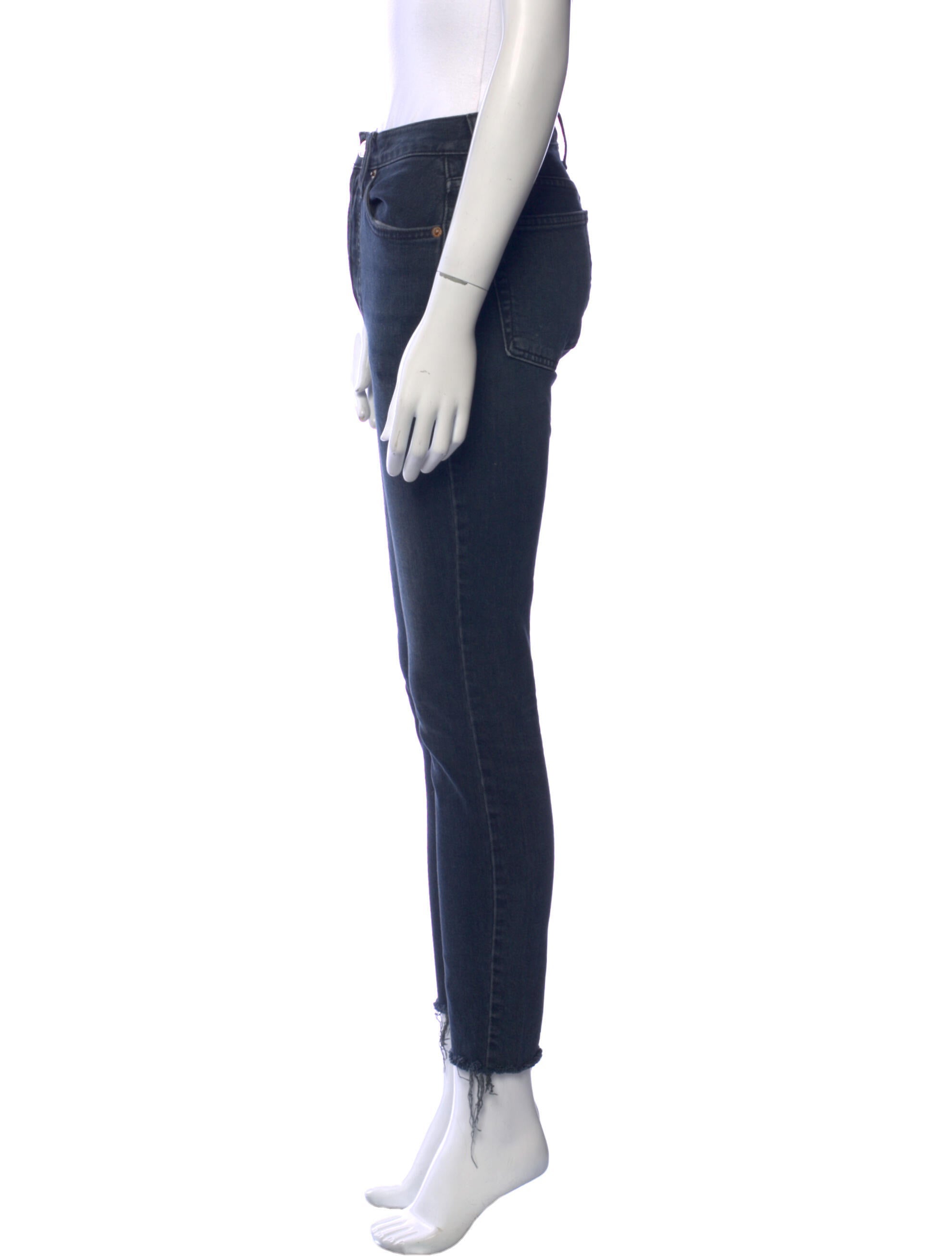 RE/DONE Mid-Rise Skinny Leg Jeans