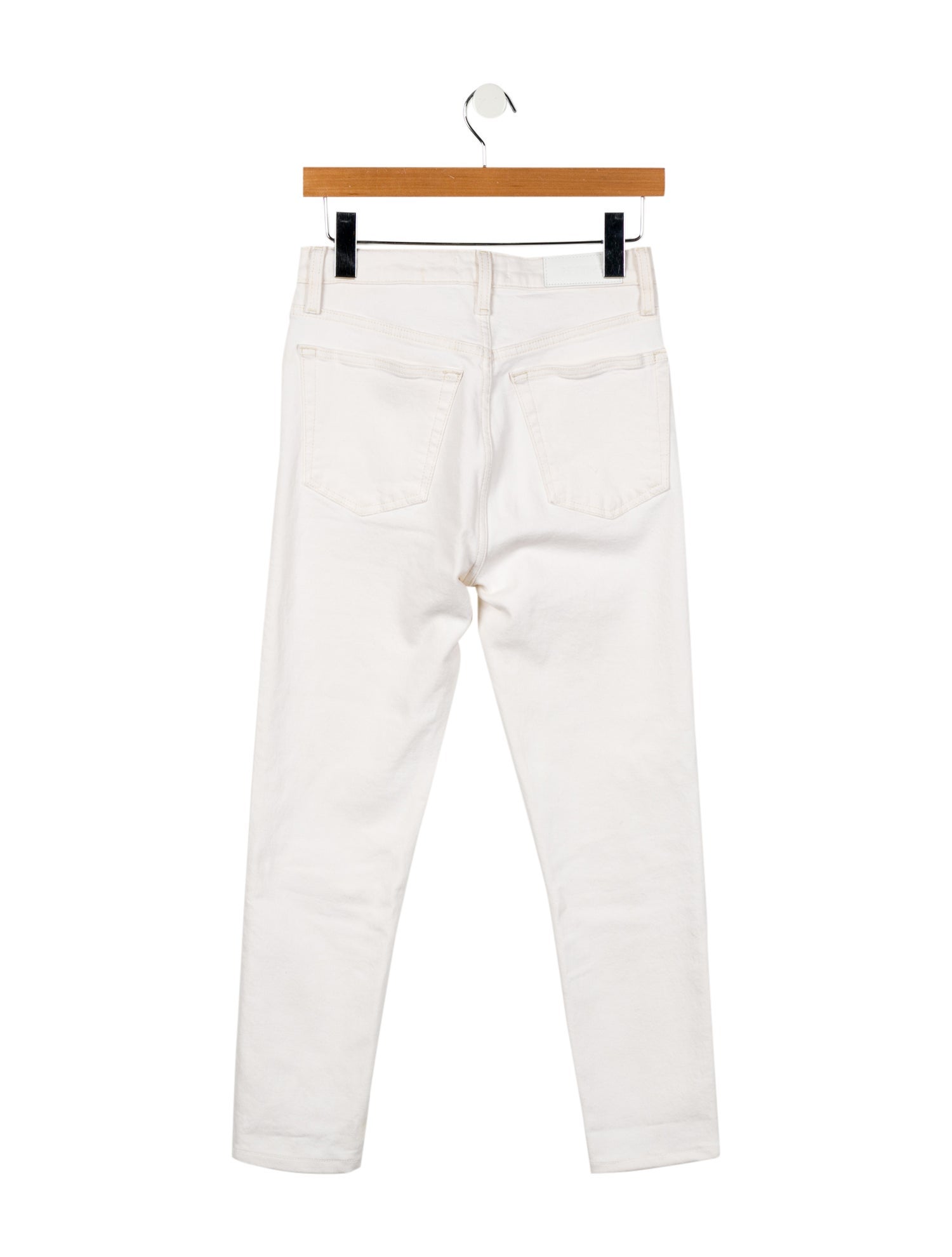 RE/DONE High-Rise Straight Leg Jeans