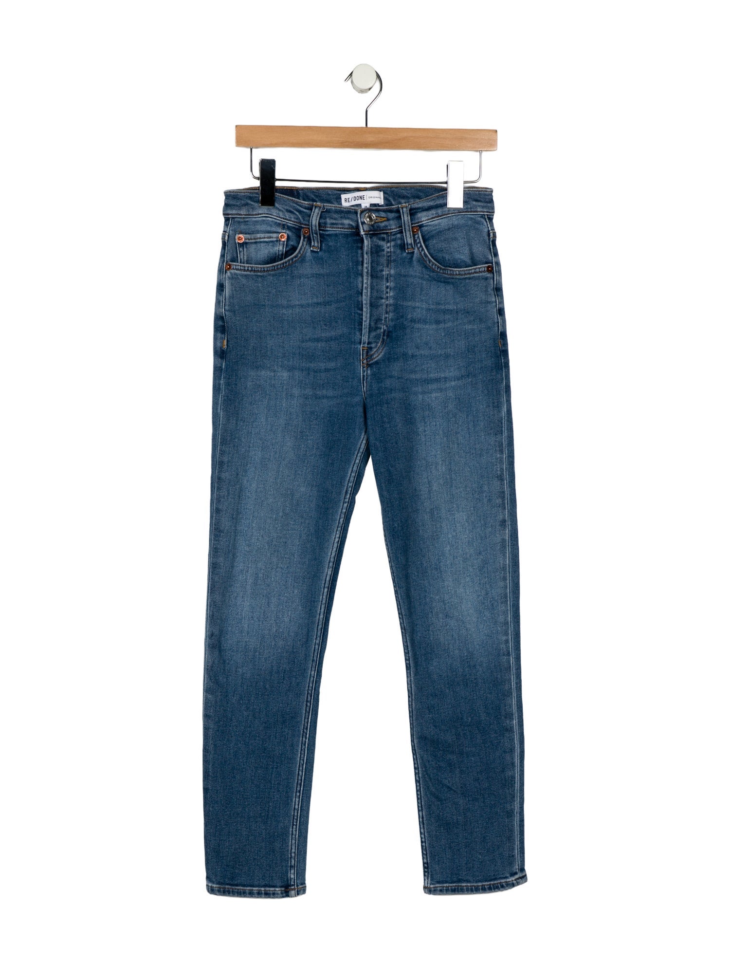 RE/DONE High-Rise Skinny Leg Jeans