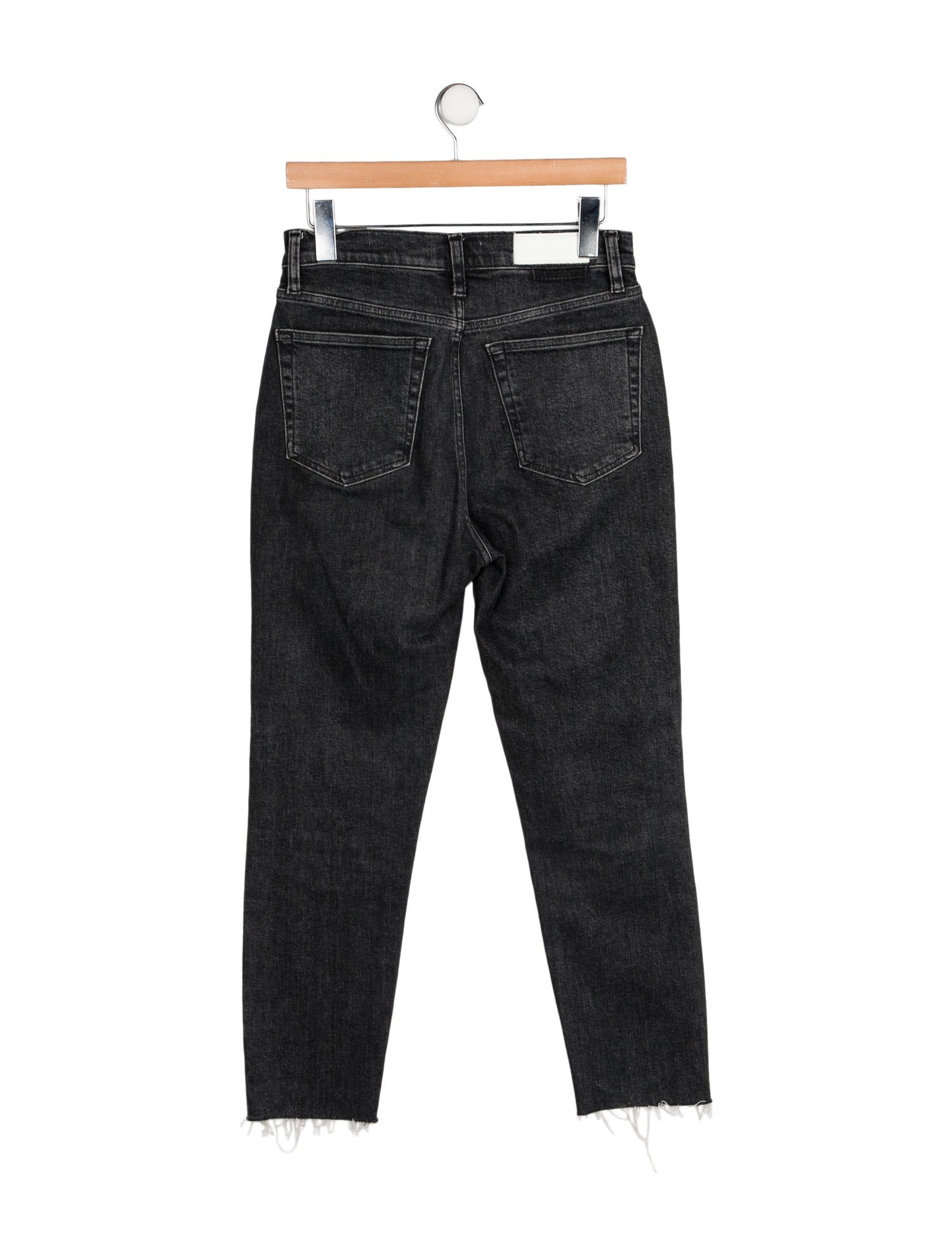 RE/DONE High-Rise Straight Leg Jeans
