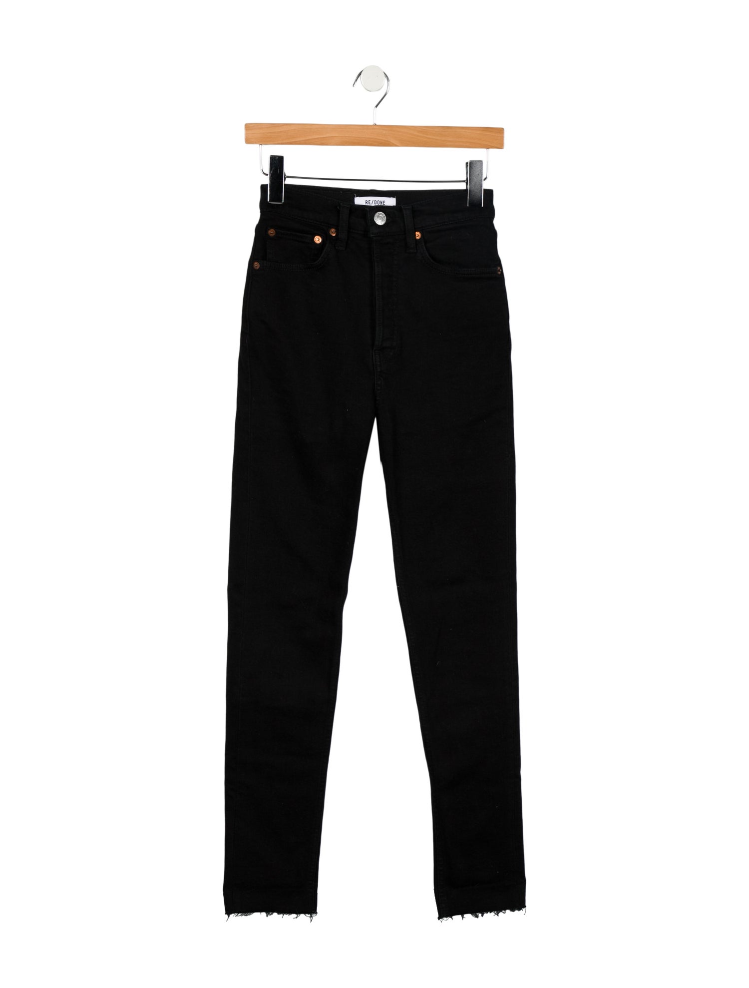 RE/DONE Mid-Rise Straight Leg Jeans