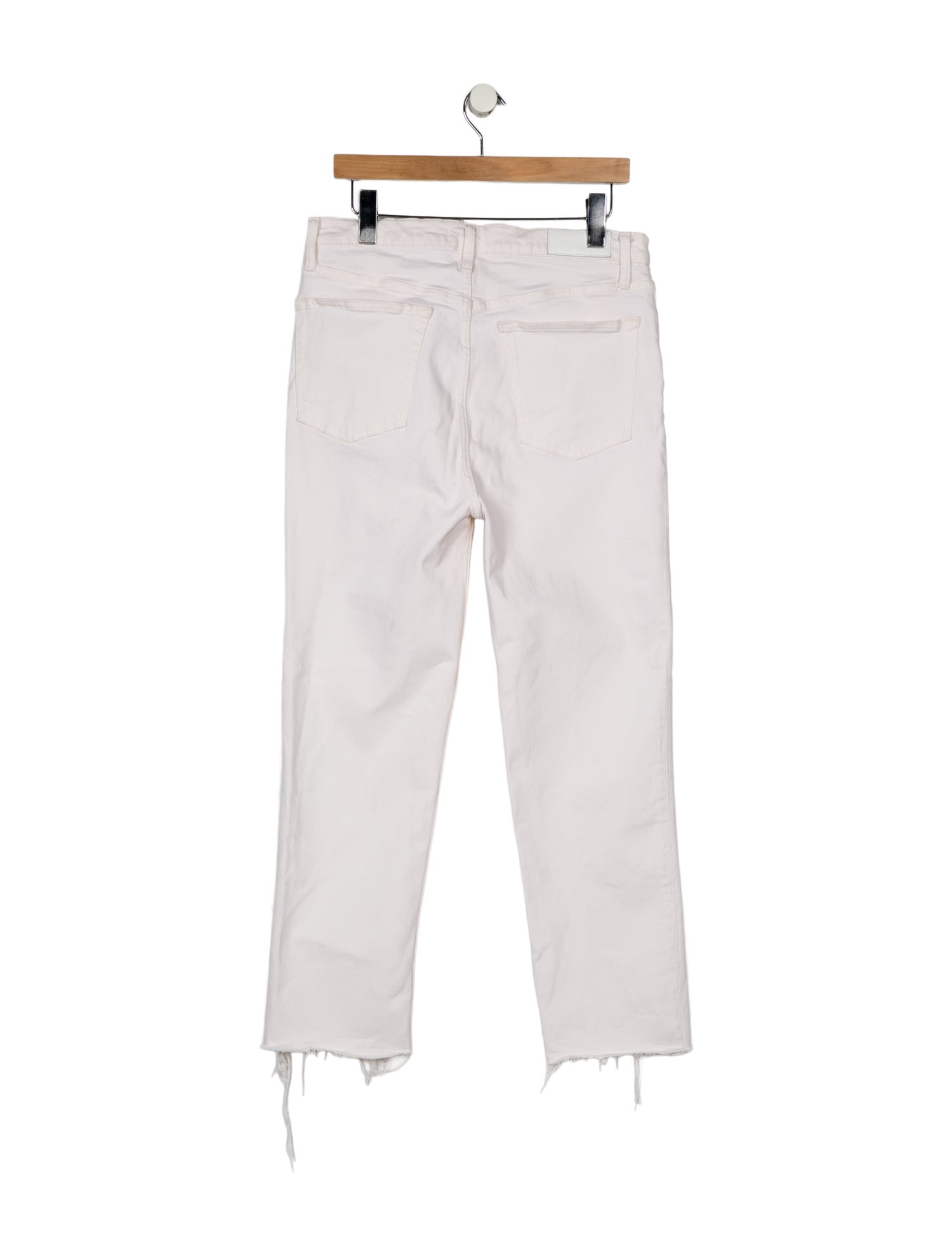 RE/DONE High-Rise Straight Leg Jeans