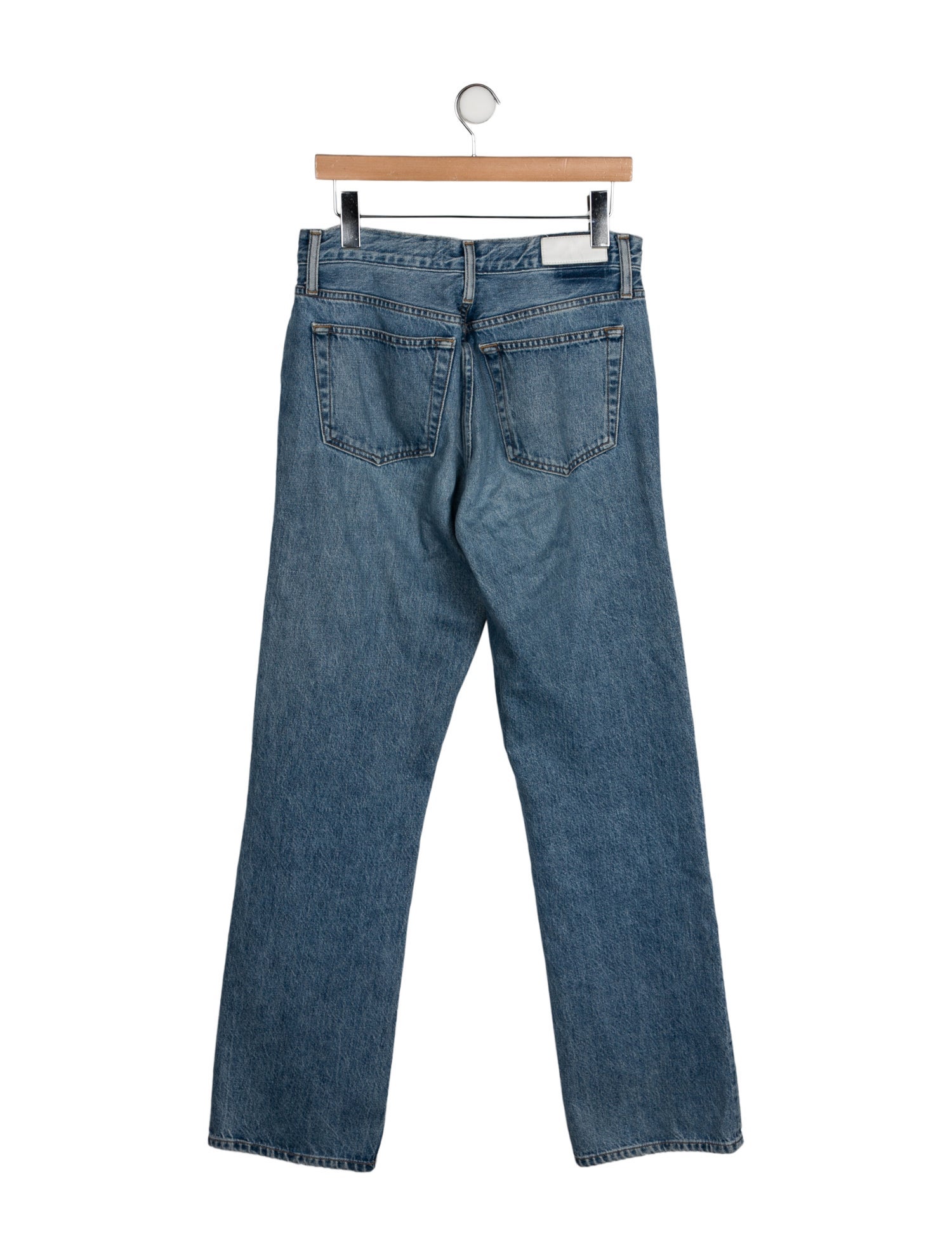 RE/DONE High-Rise Wide Leg Jeans