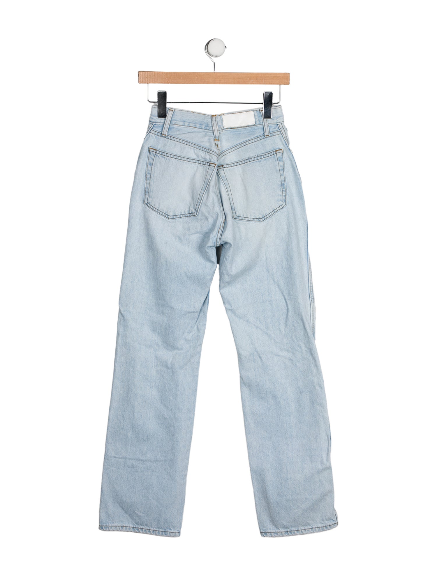 RE/DONE Mid-Rise Wide Leg Jeans