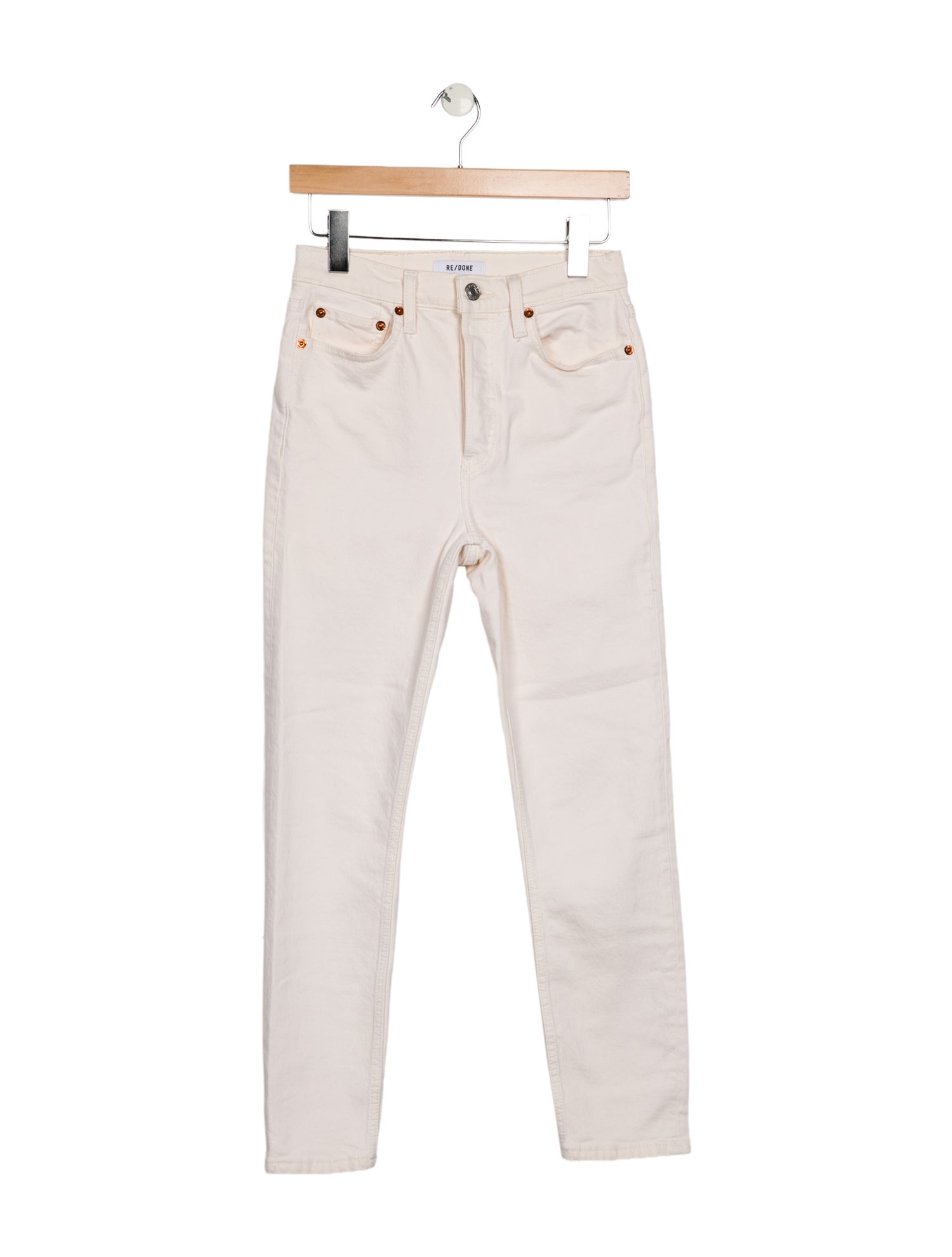 RE/DONE Mid-Rise Straight Leg Jeans
