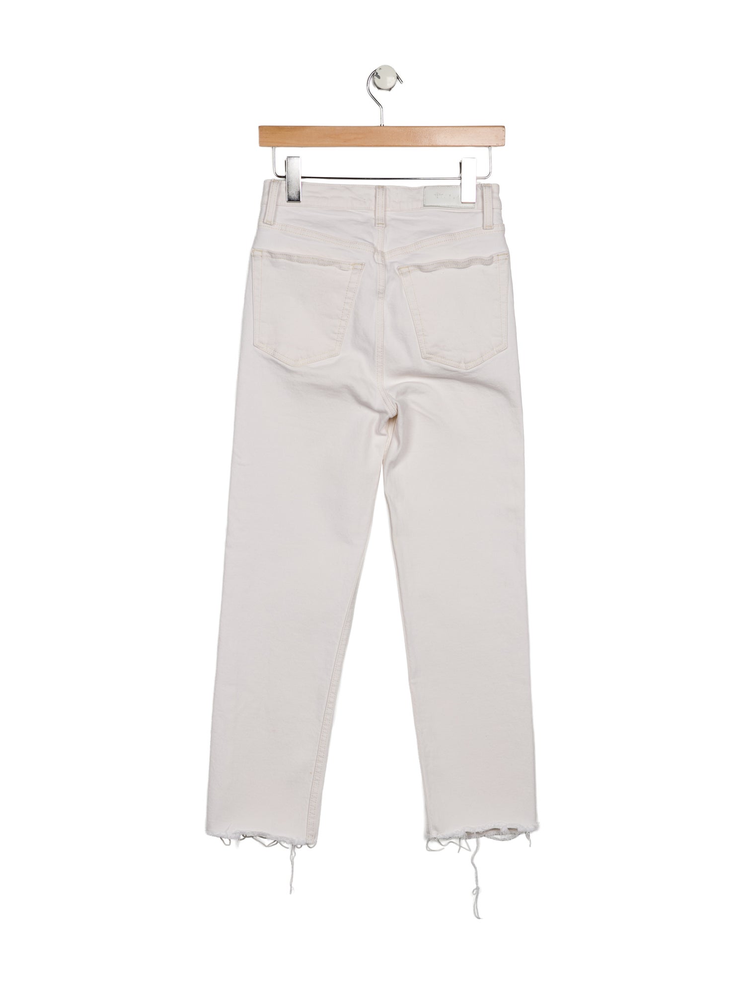 RE/DONE High-Rise Straight Leg Jeans
