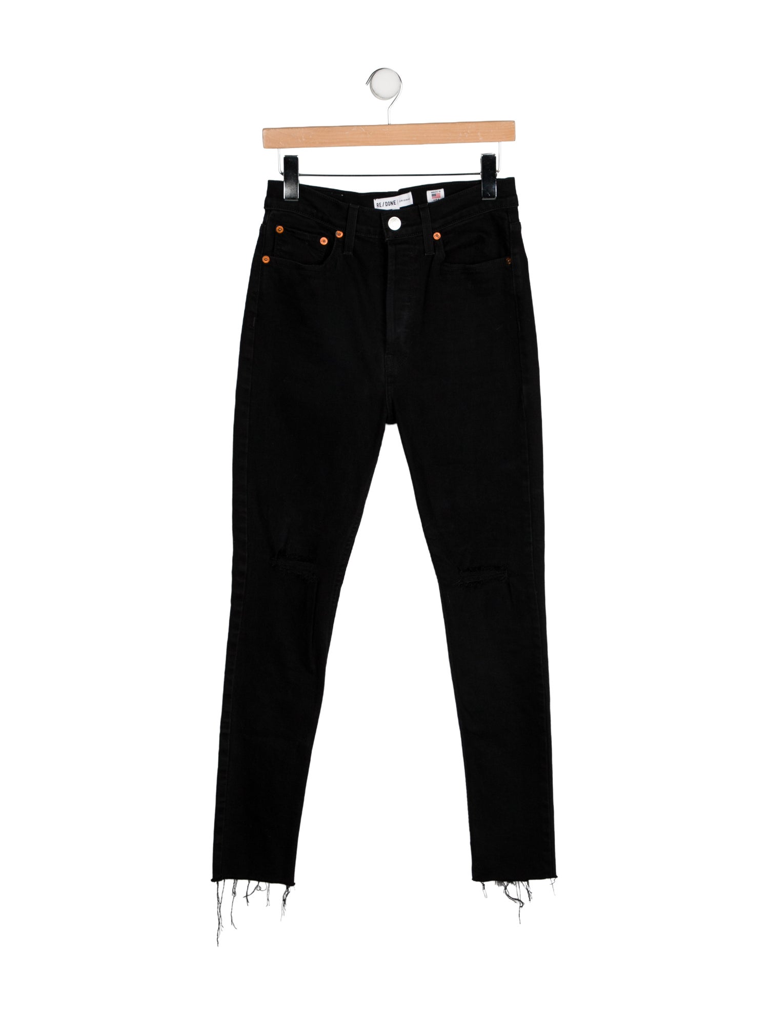 RE/DONE High-Rise Skinny Leg Jeans