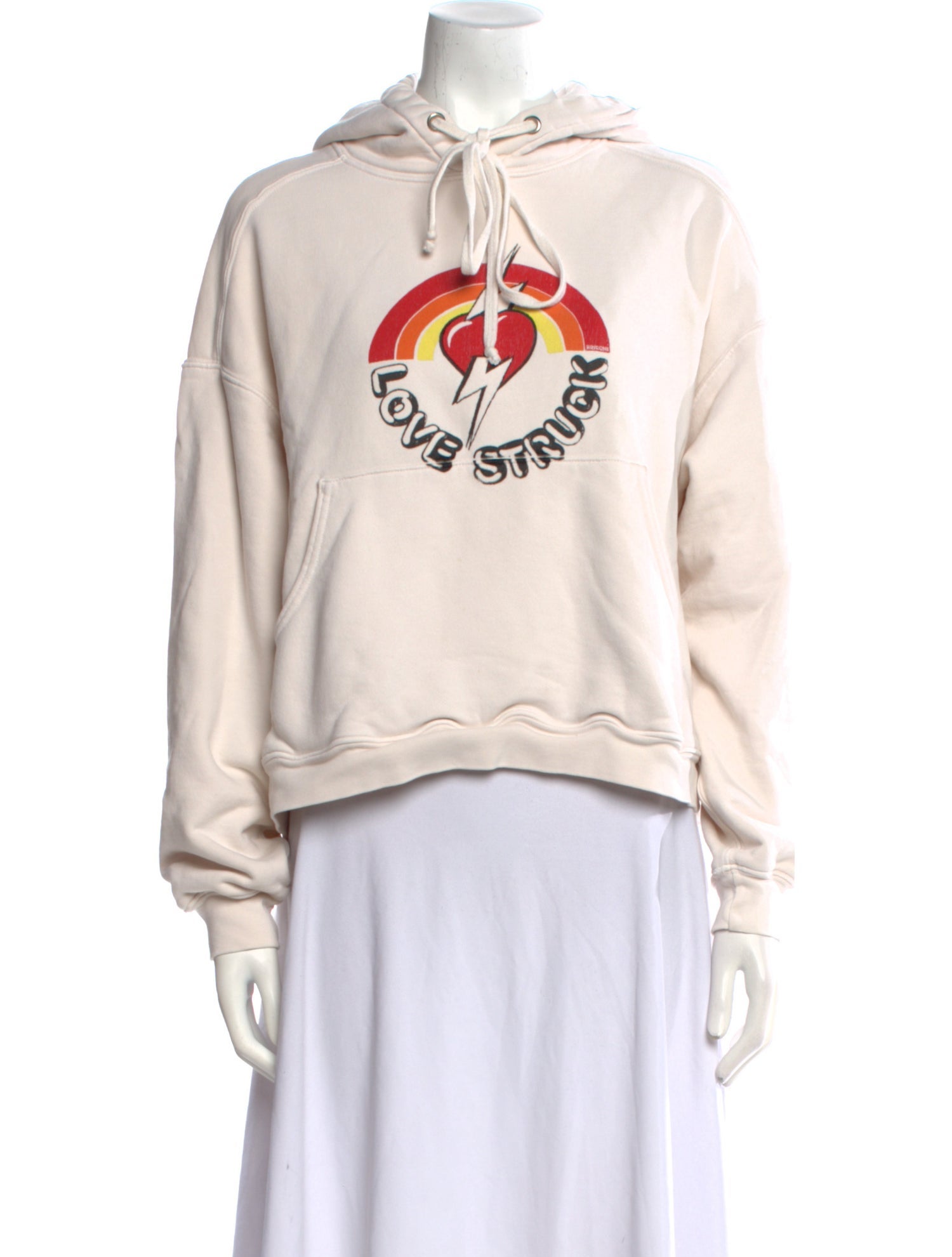 RE/DONE Graphic Print Crew Neck Sweatshirt