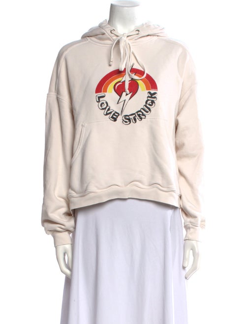 RE/DONE Graphic Print Crew Neck Sweatshirt