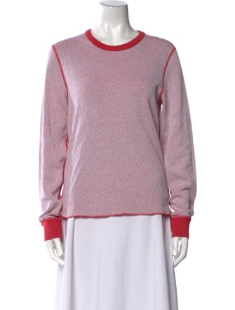 RE/DONE Crew Neck Long Sleeve Sweatshirt