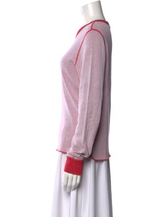 RE/DONE Crew Neck Long Sleeve Sweatshirt