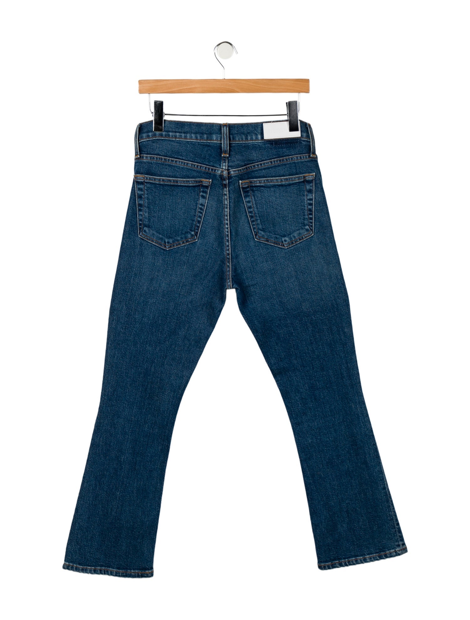 RE/DONE Mid-Rise Straight Leg Jeans