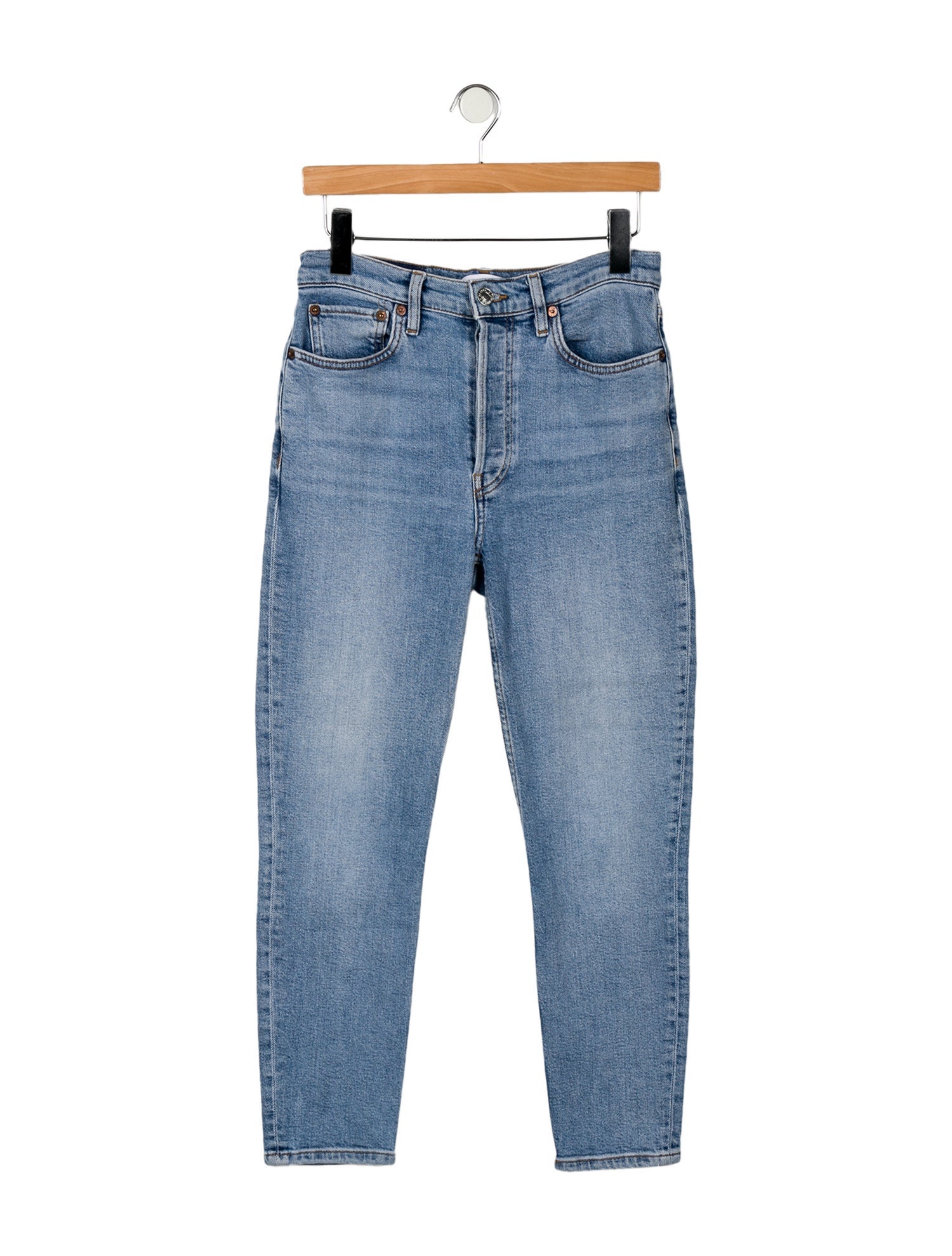 RE/DONE Mid-Rise Skinny Leg Jeans