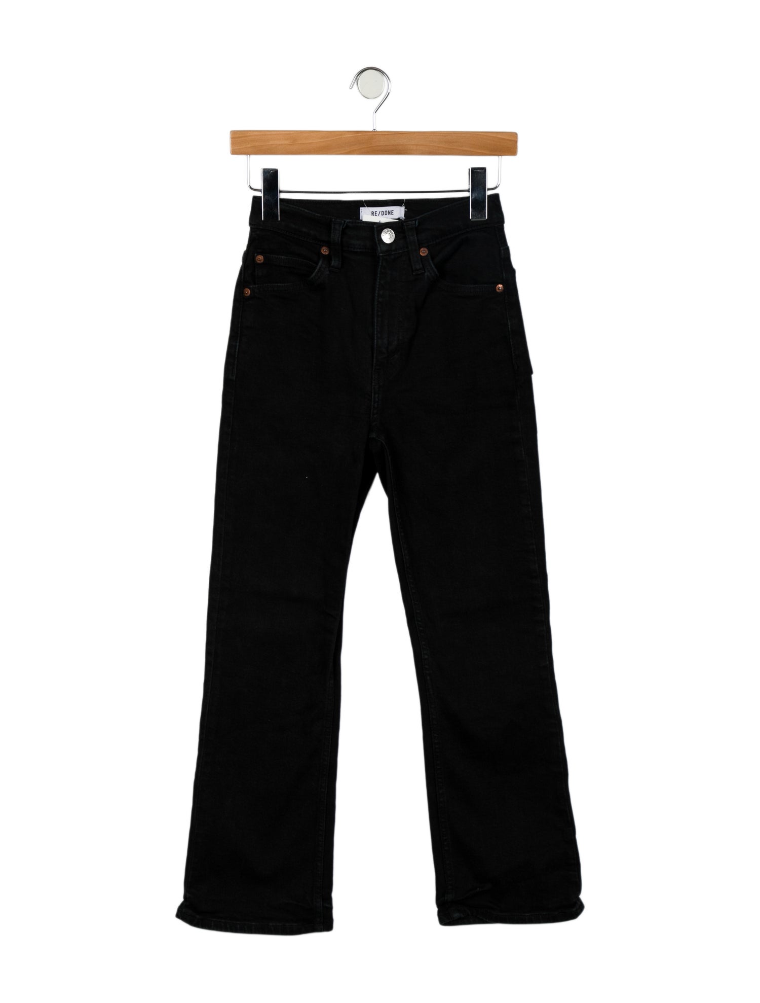 RE/DONE Mid-Rise Straight Leg Jeans