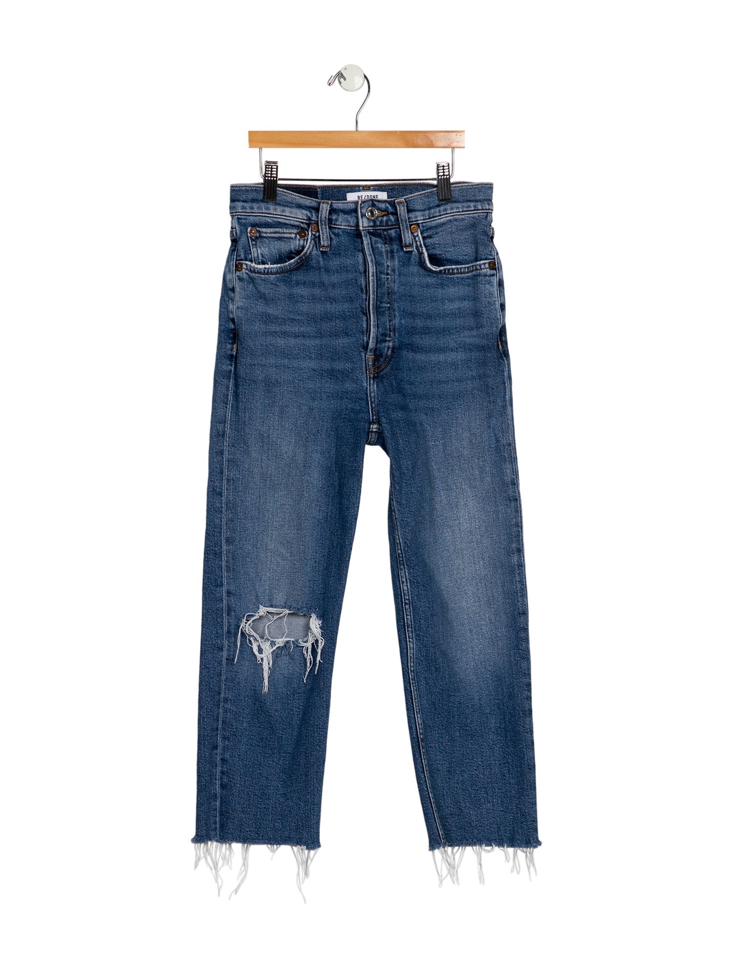 リダンRe/Done High Rise Straight Cuffed RE/DONE 90s Loose high-rise straight-leg jeans | NET-A-PORTER