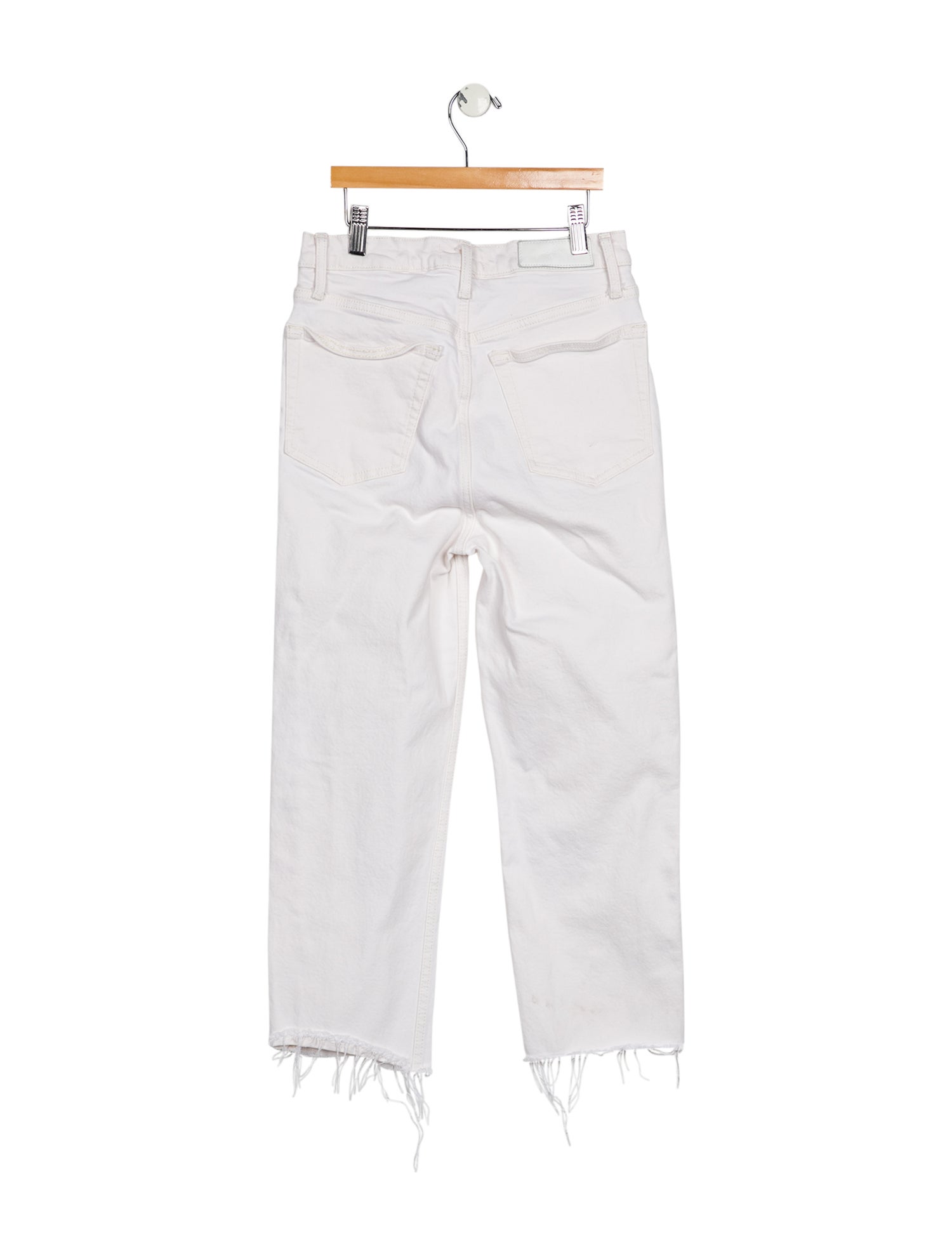 RE/DONE High-Rise Straight Leg Jeans