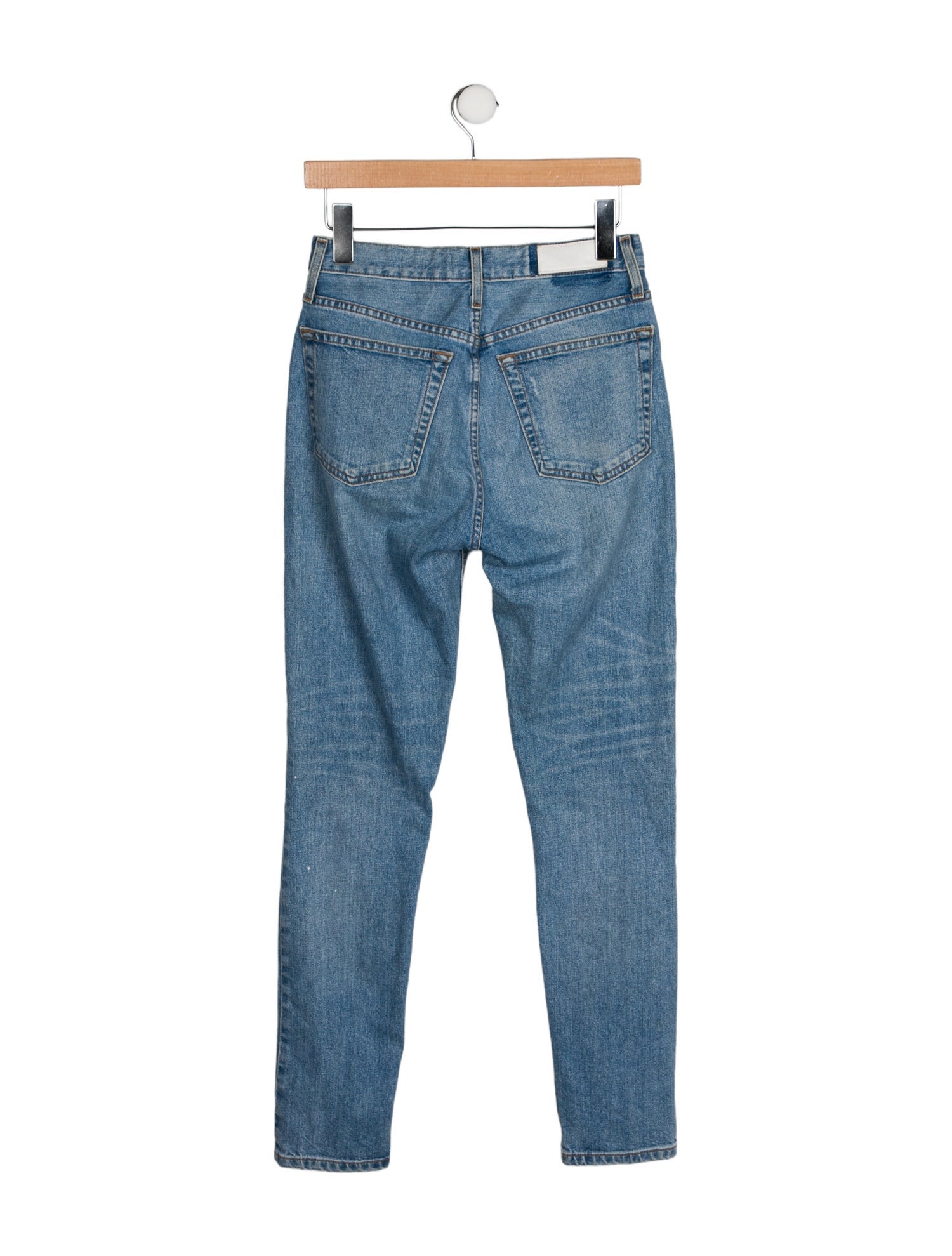 RE/DONE High-Rise Skinny Leg Jeans