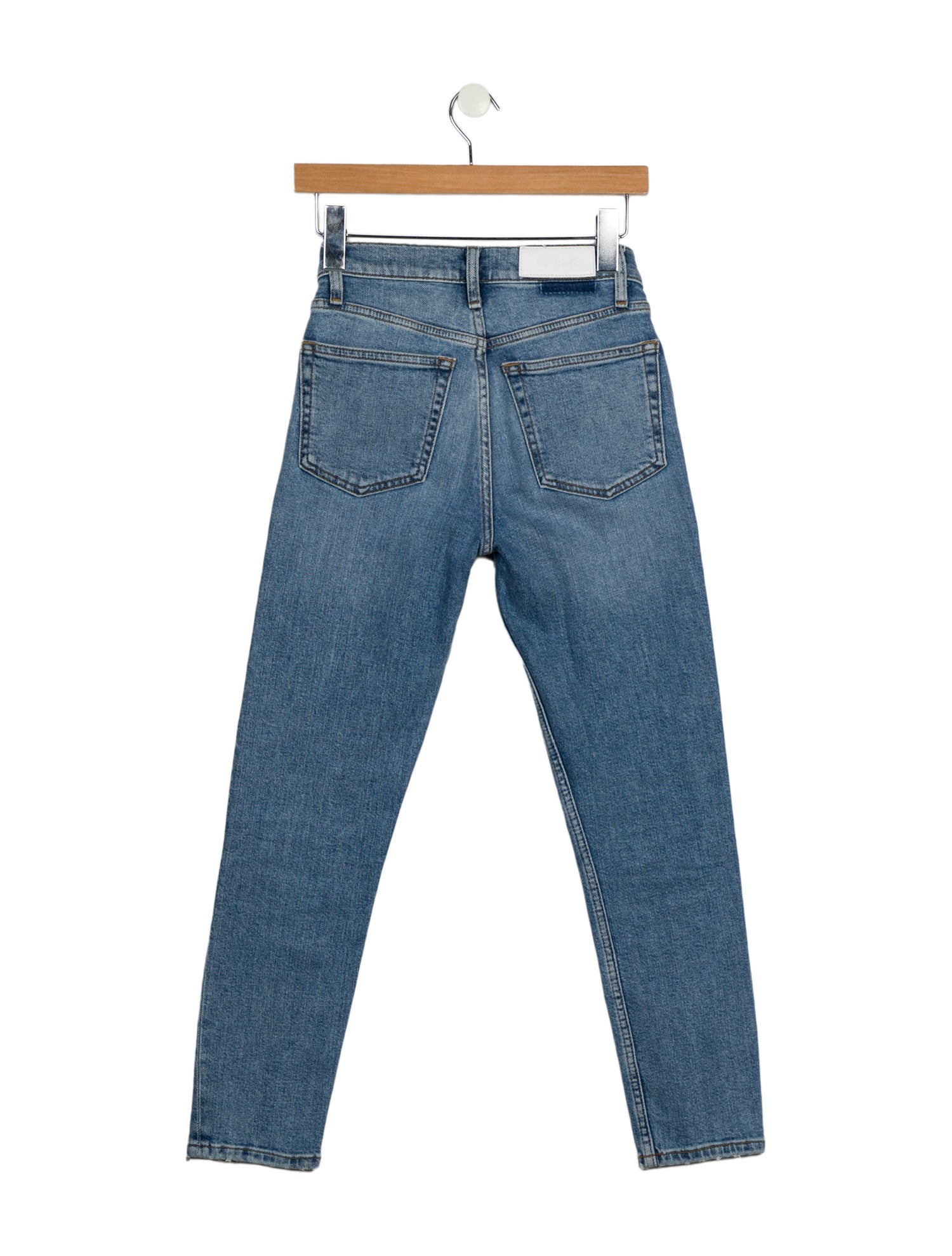 RE/DONE Mid-Rise Skinny Leg Jeans