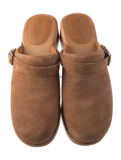 RE/DONE Suede Slides