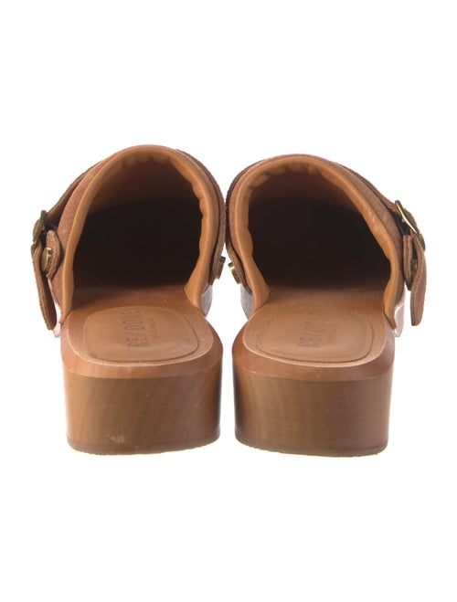 RE/DONE Suede Slides