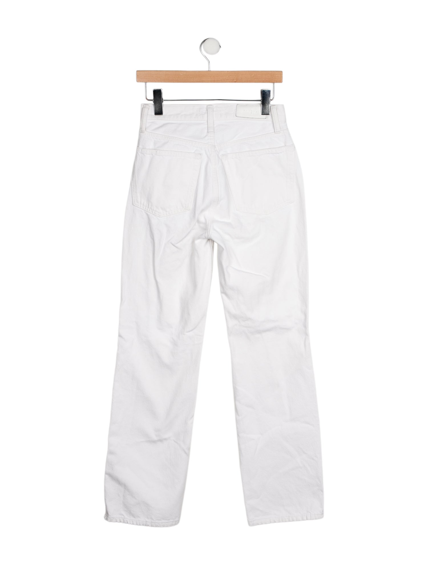 RE/DONE Mid-Rise Straight Leg Jeans