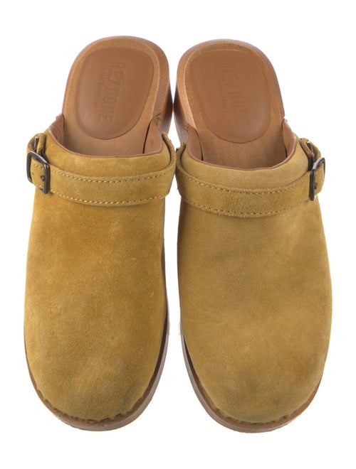 RE/DONE Suede Mules