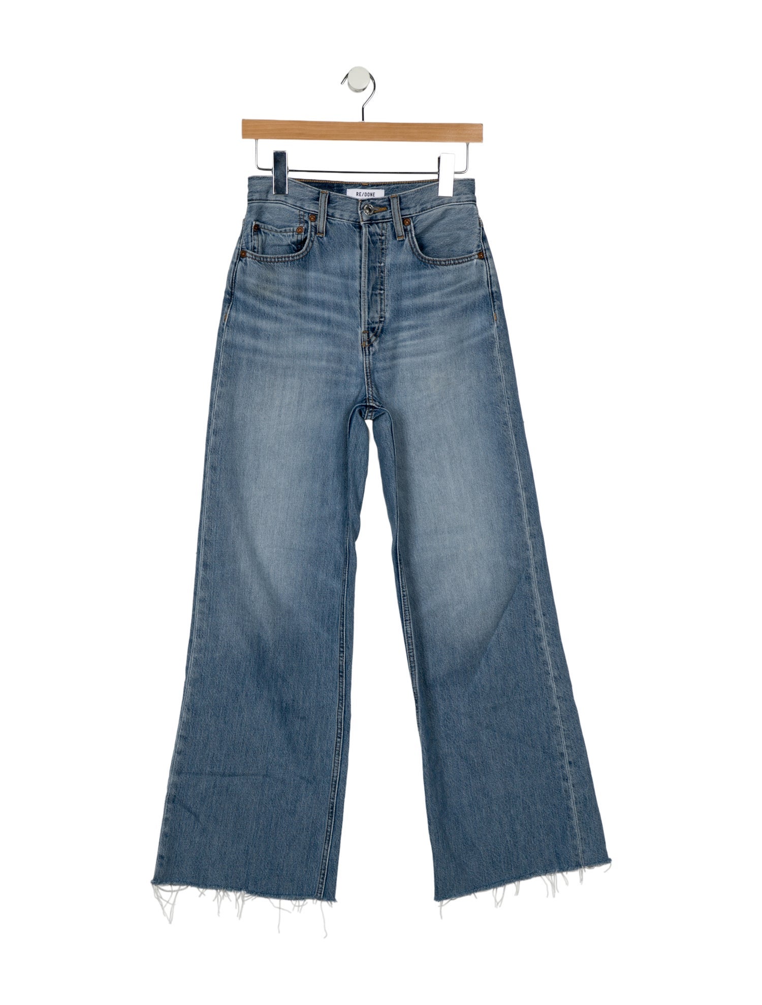 RE/DONE High-Rise Wide Leg Jeans