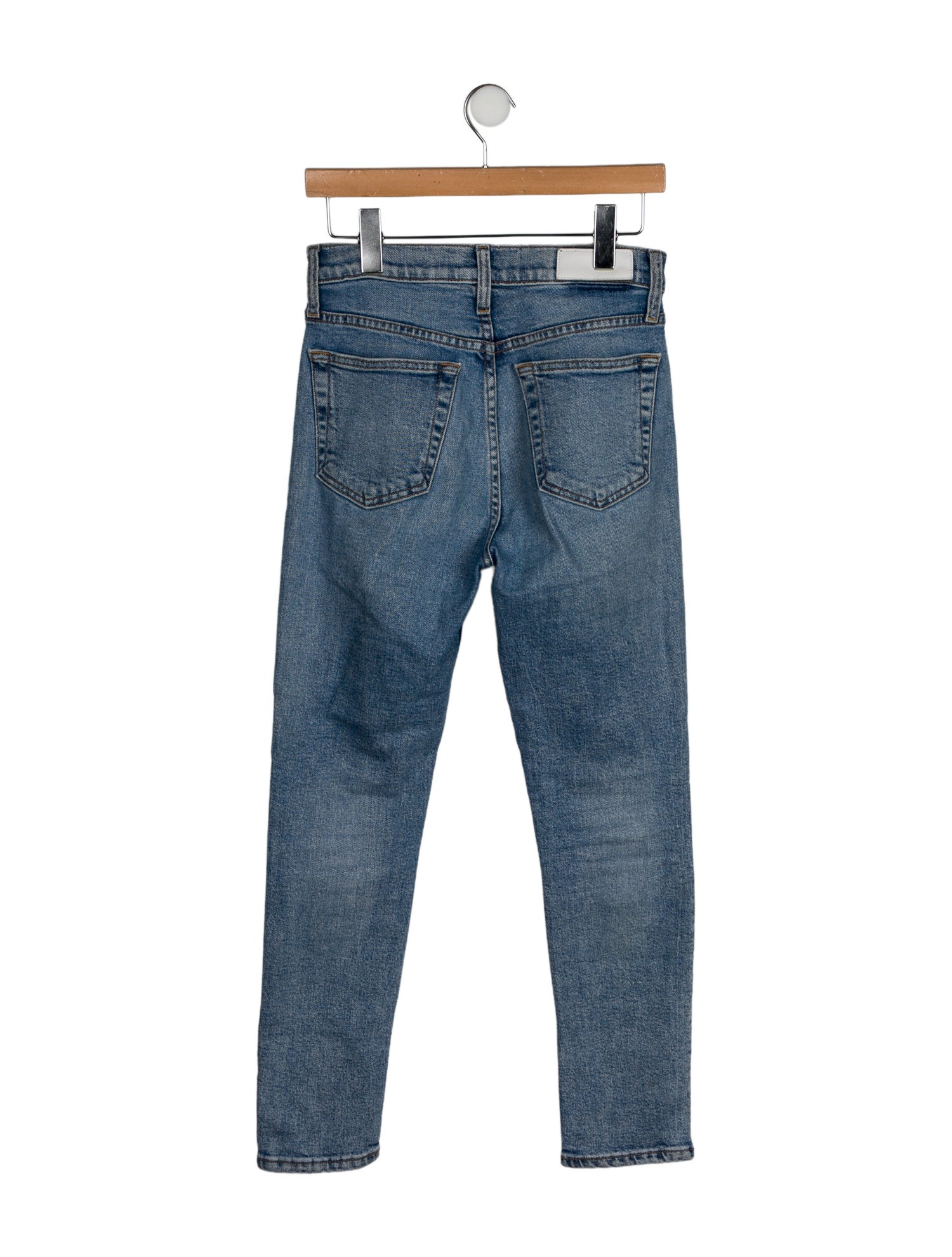 RE/DONE Mid-Rise Skinny Leg Jeans