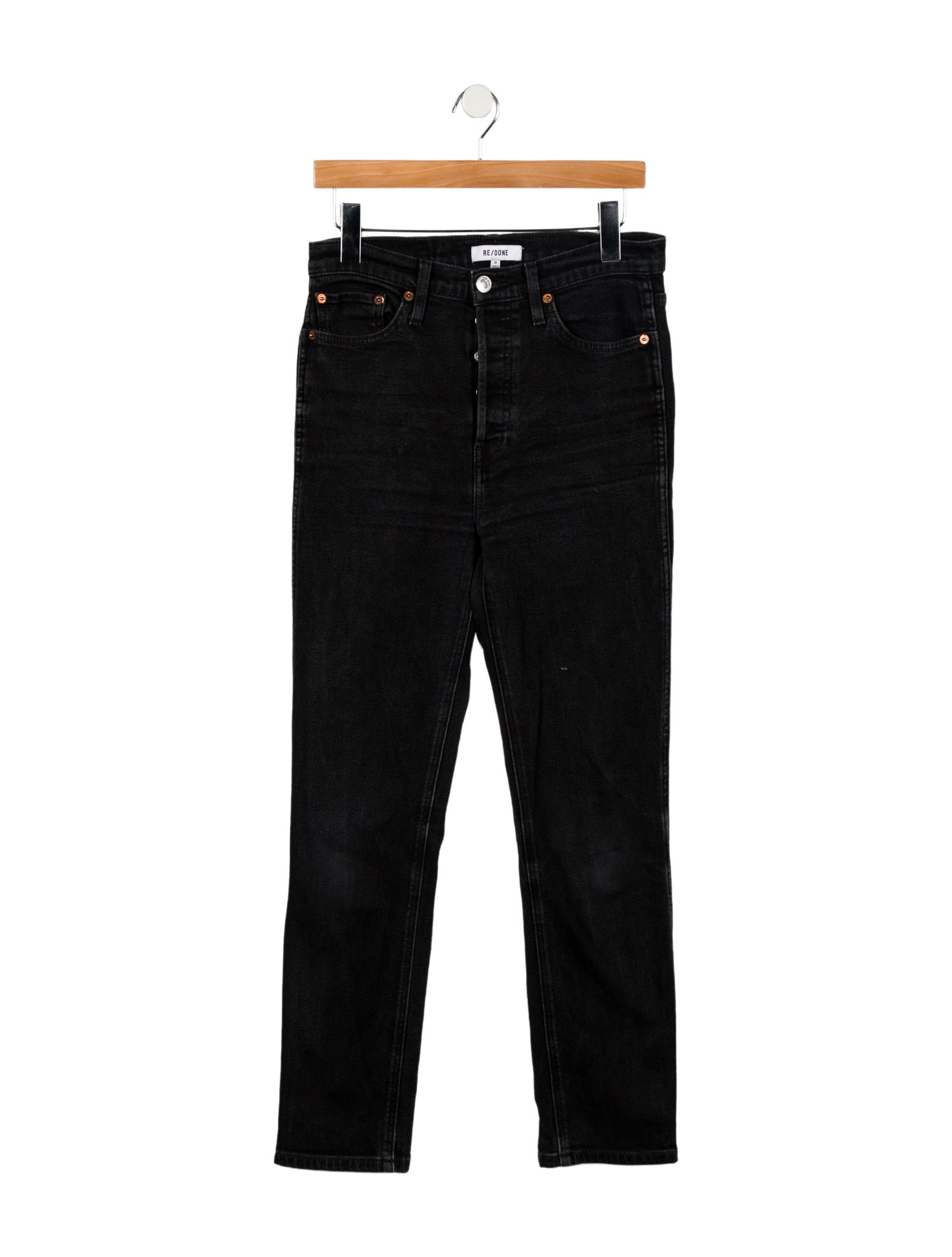 リダンRe/Done High Rise Straight Cuffed RE/DONE 90s Loose high-rise straight-leg jeans | NET-A-PORTER