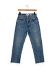 RE/DONE High-Rise Straight Leg Jeans