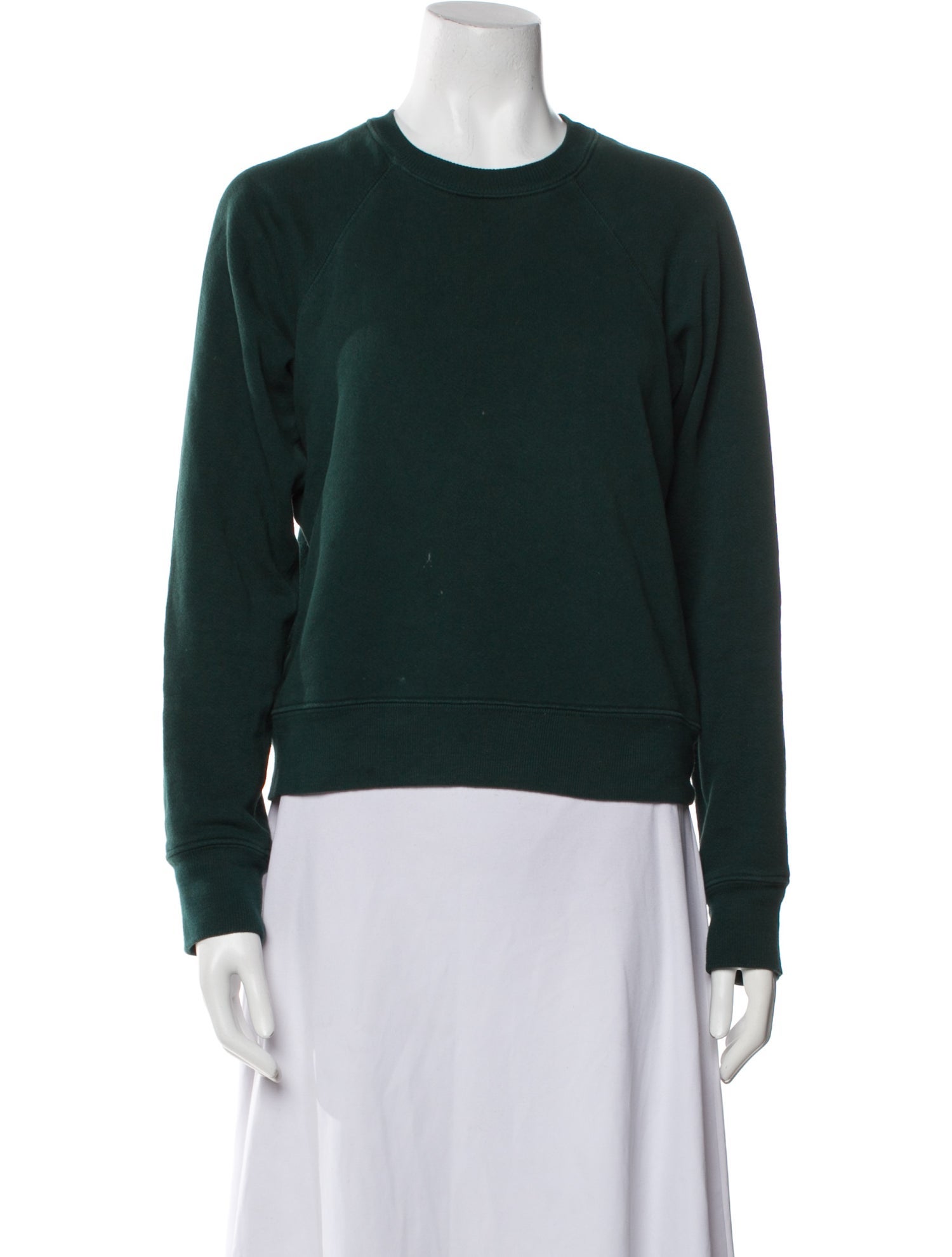 RE/DONE Crew Neck Long Sleeve Sweatshirt