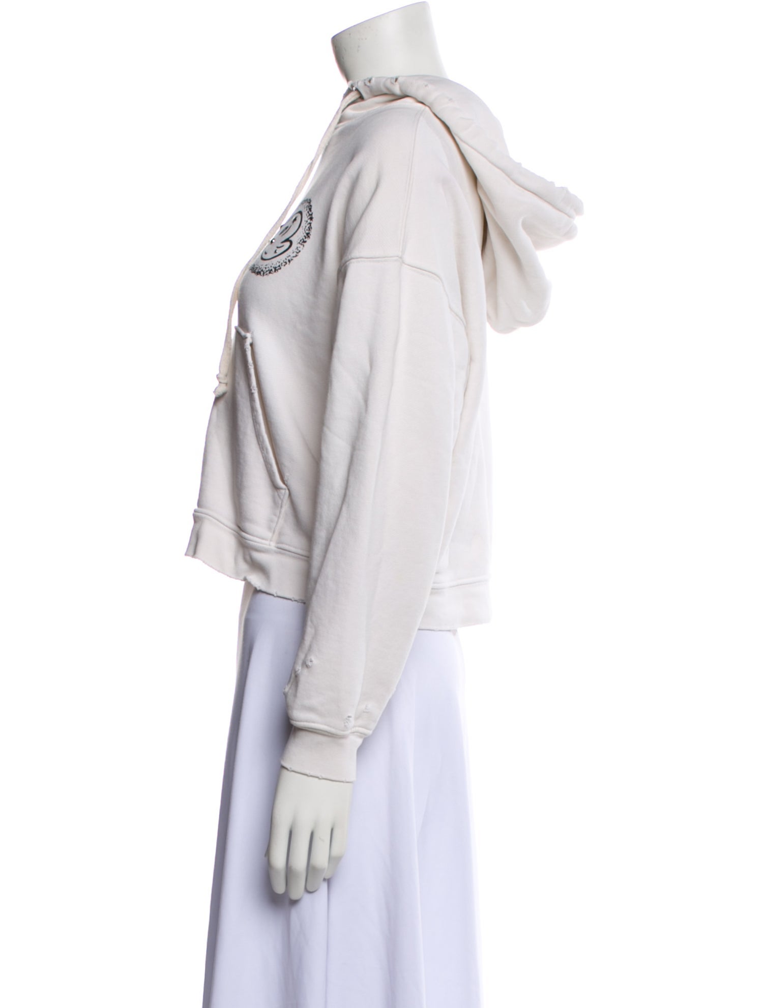 RE/DONE Graphic Print Crew Neck Sweatshirt