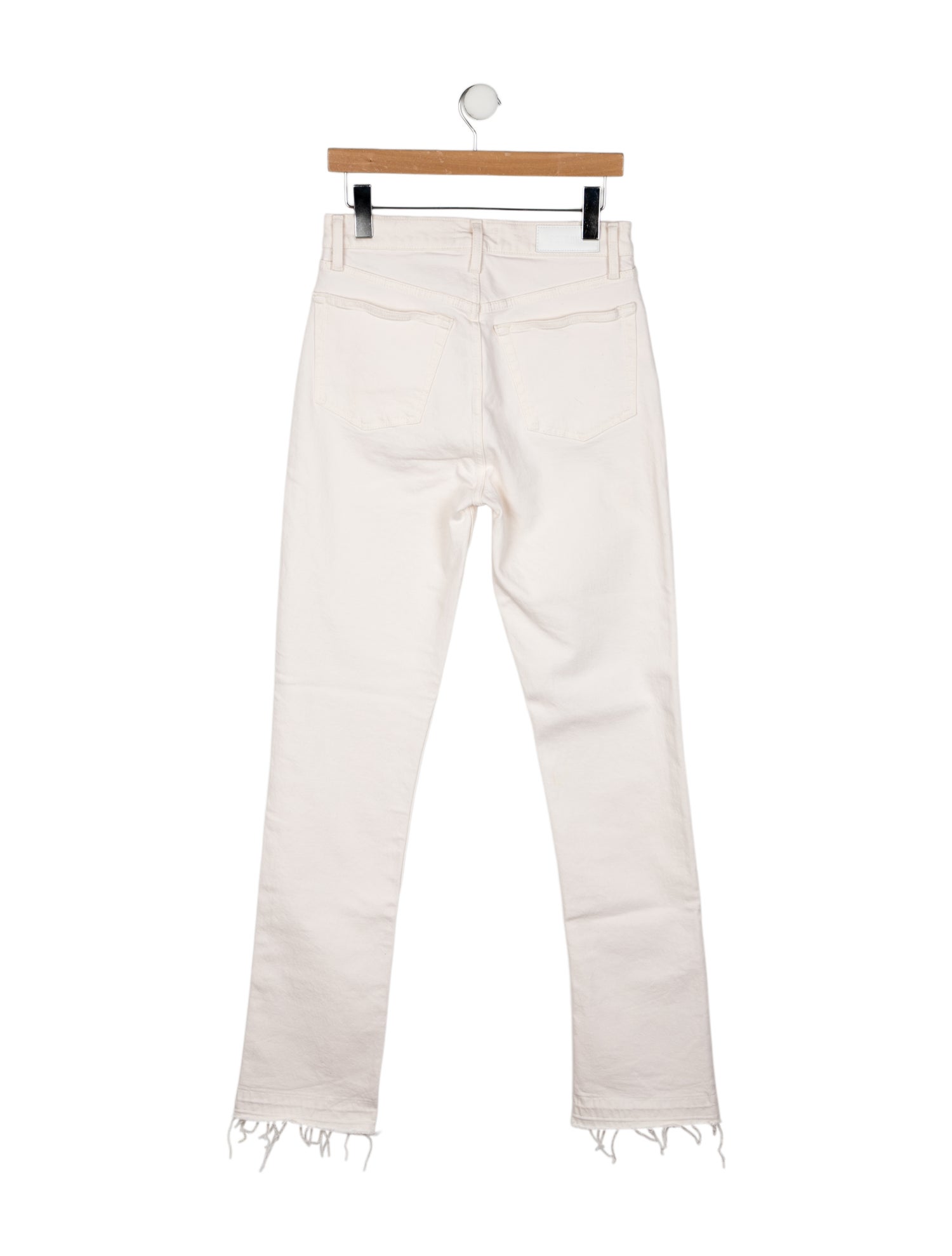 RE/DONE High-Rise Straight Leg Jeans