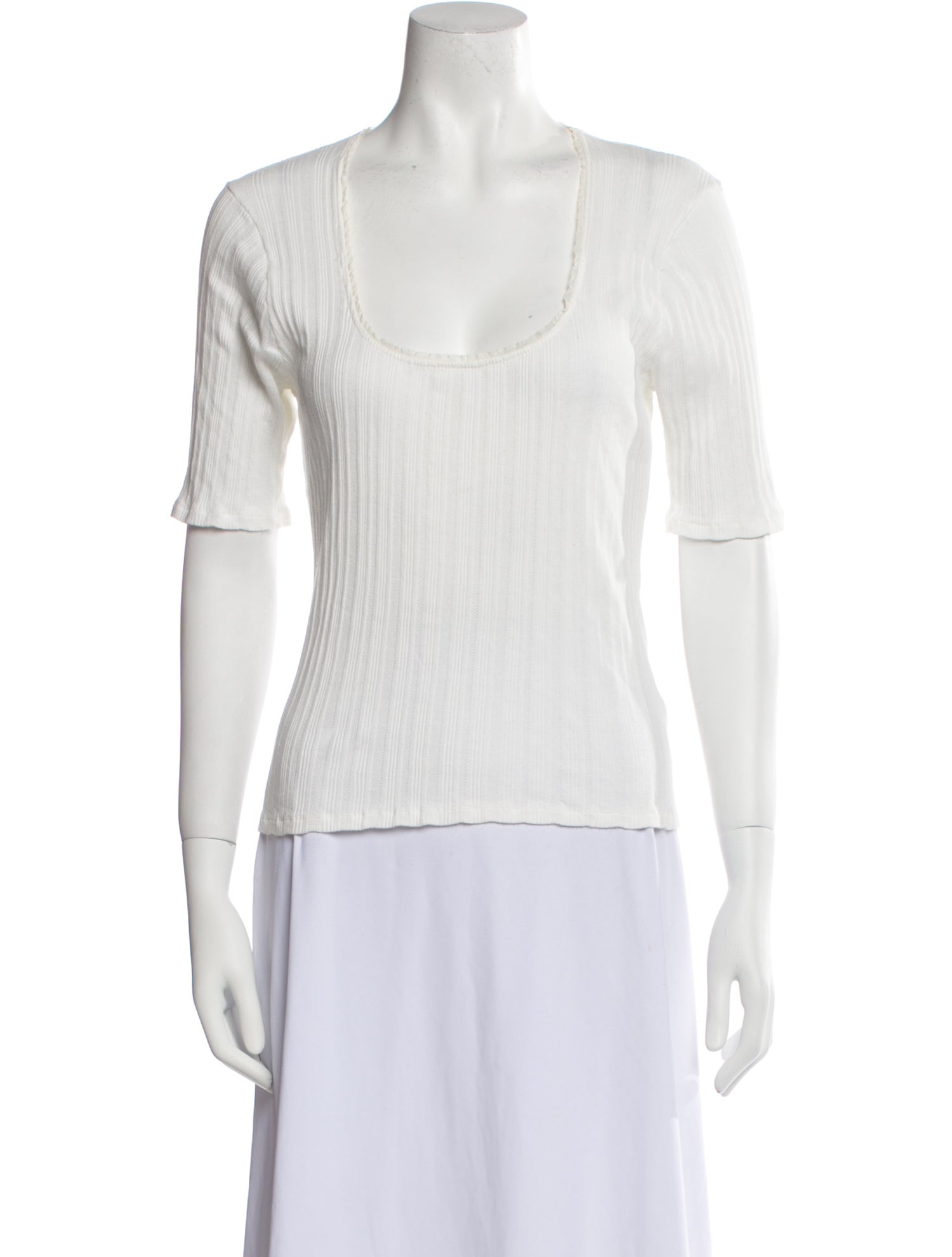 RE/DONE Scoop Neck Short Sleeve T-Shirt