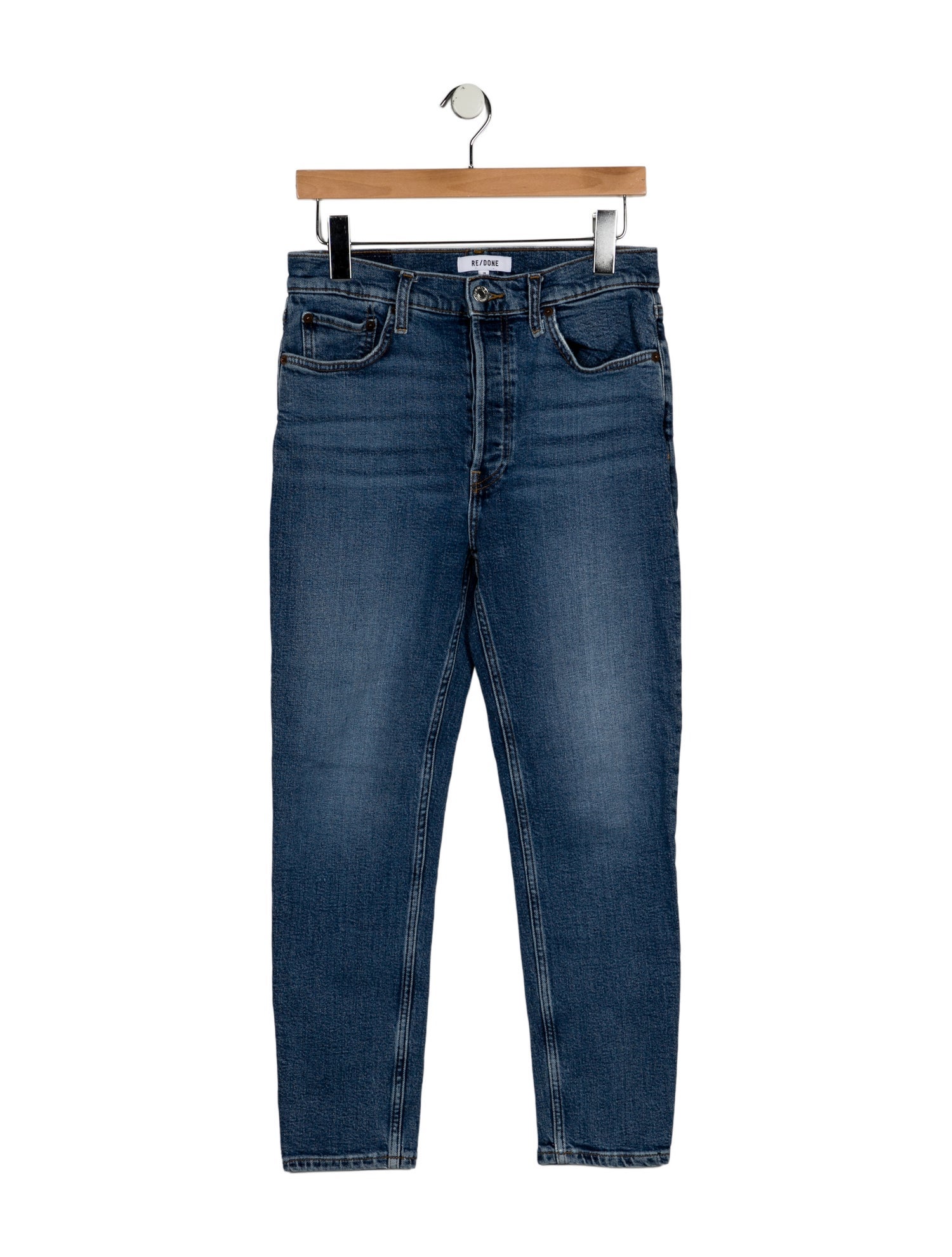 RE/DONE High-Rise Skinny Leg Jeans