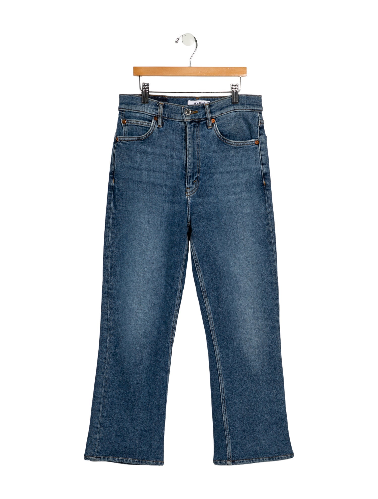 RE/DONE High-Rise Wide Leg Jeans