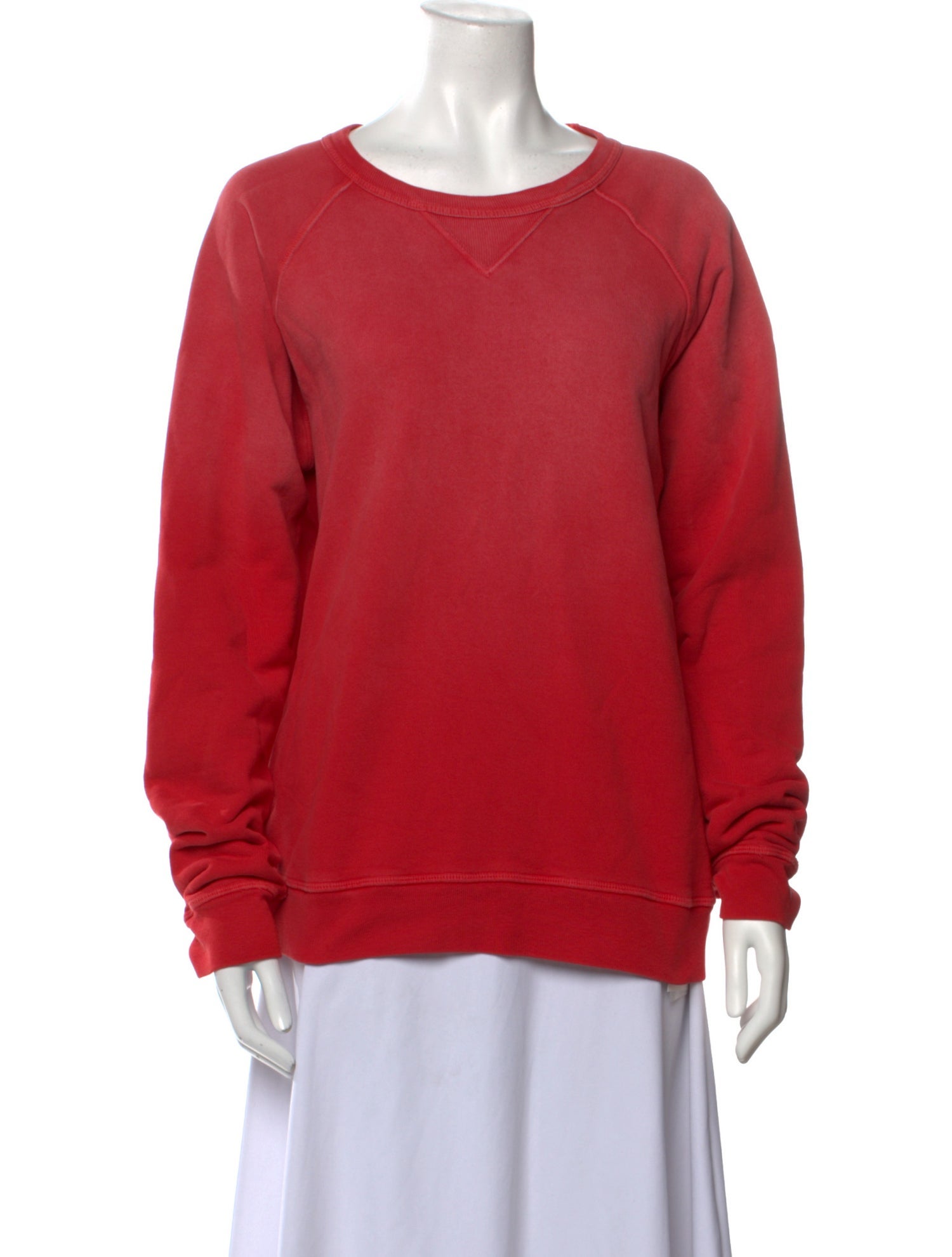 RE/DONE Scoop Neck Long Sleeve Sweatshirt