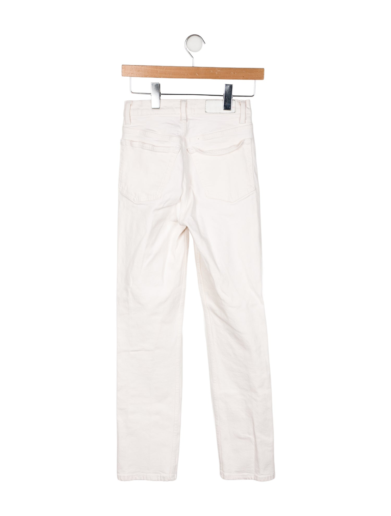 RE/DONE High-Rise Straight Leg Jeans
