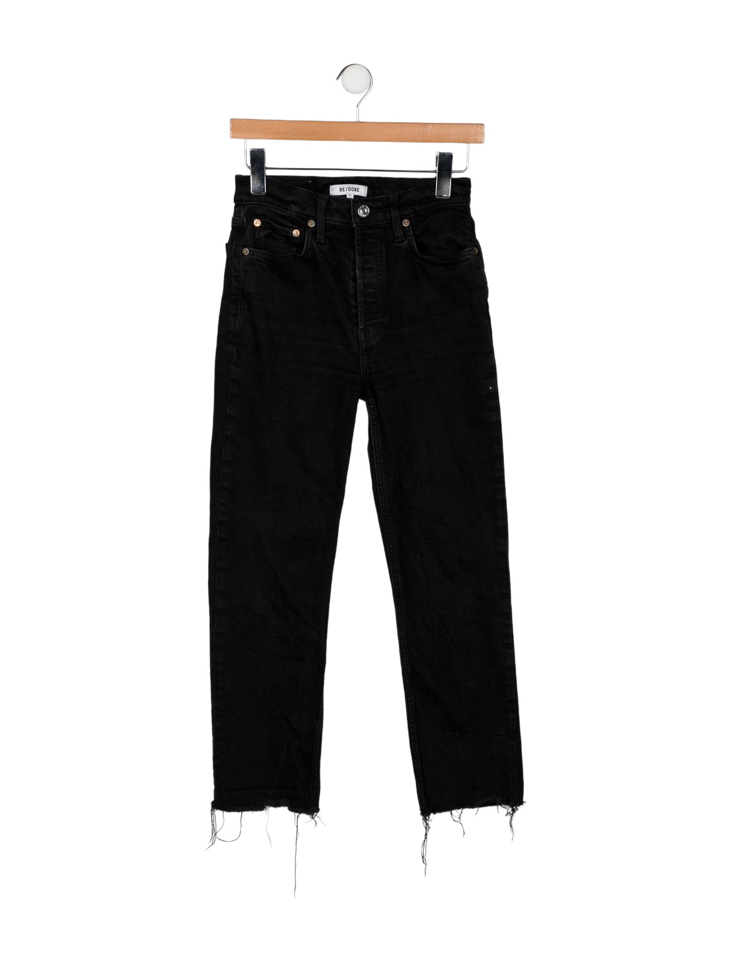 RE/DONE Mid-Rise Straight Leg Jeans
