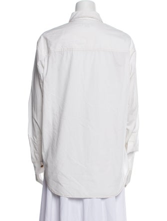 RE/DONE Long Sleeve Button-Up Top