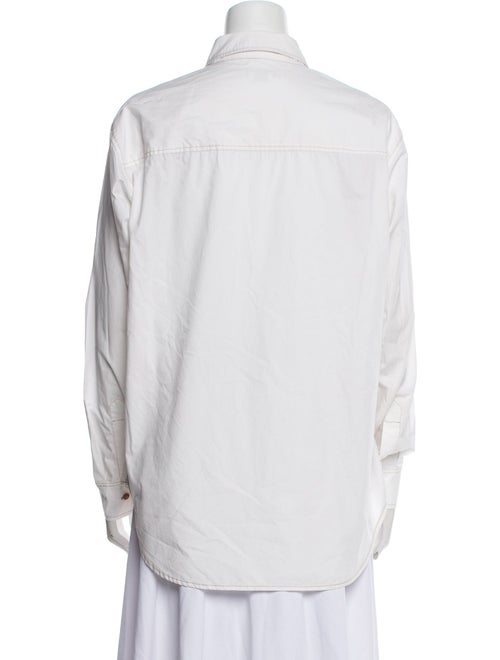 RE/DONE Long Sleeve Button-Up Top