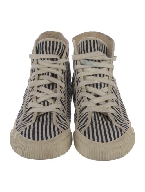 RE/DONE Canvas Striped Sneakers