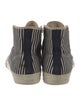 RE/DONE Canvas Striped Sneakers