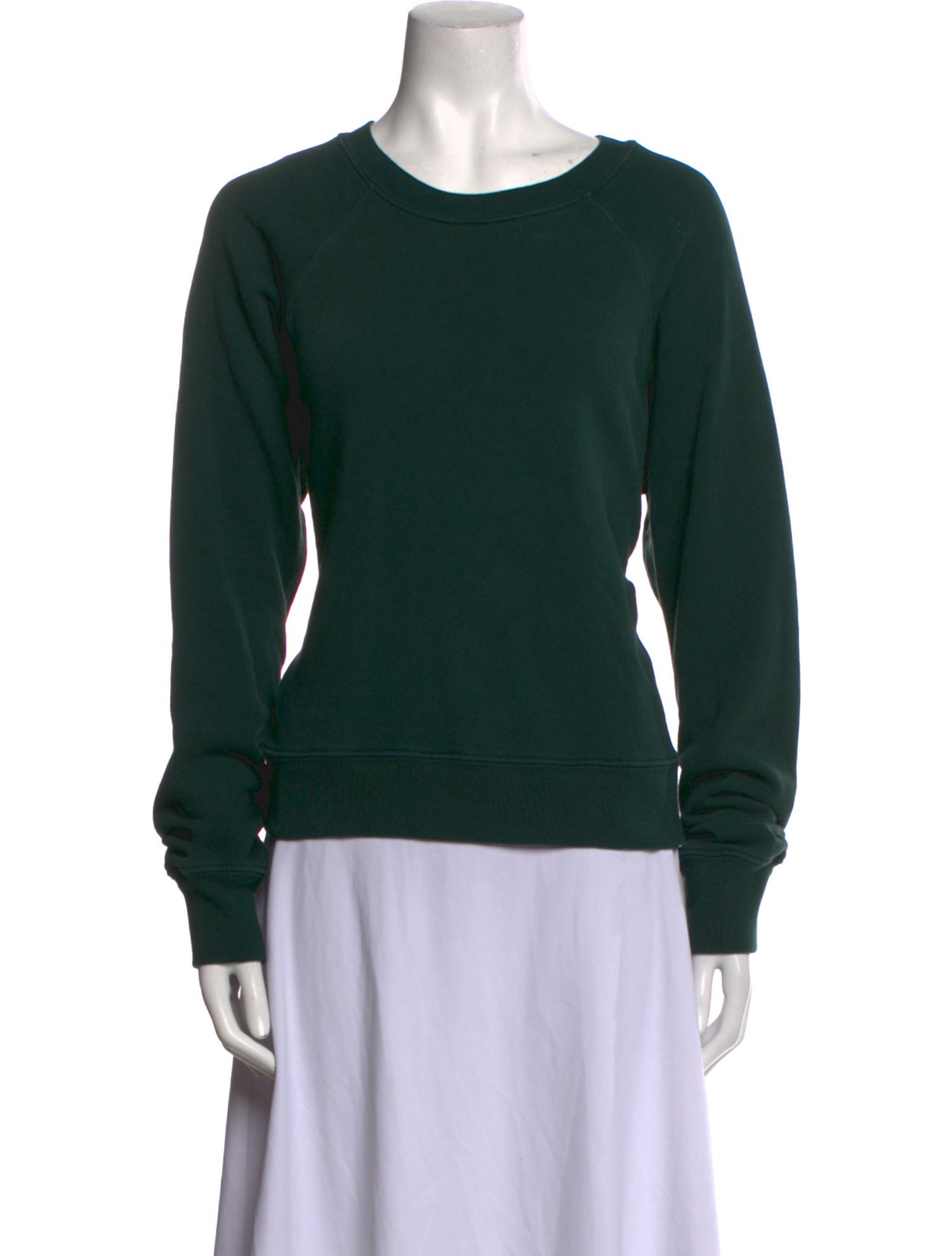 RE/DONE Crew Neck Long Sleeve Sweatshirt