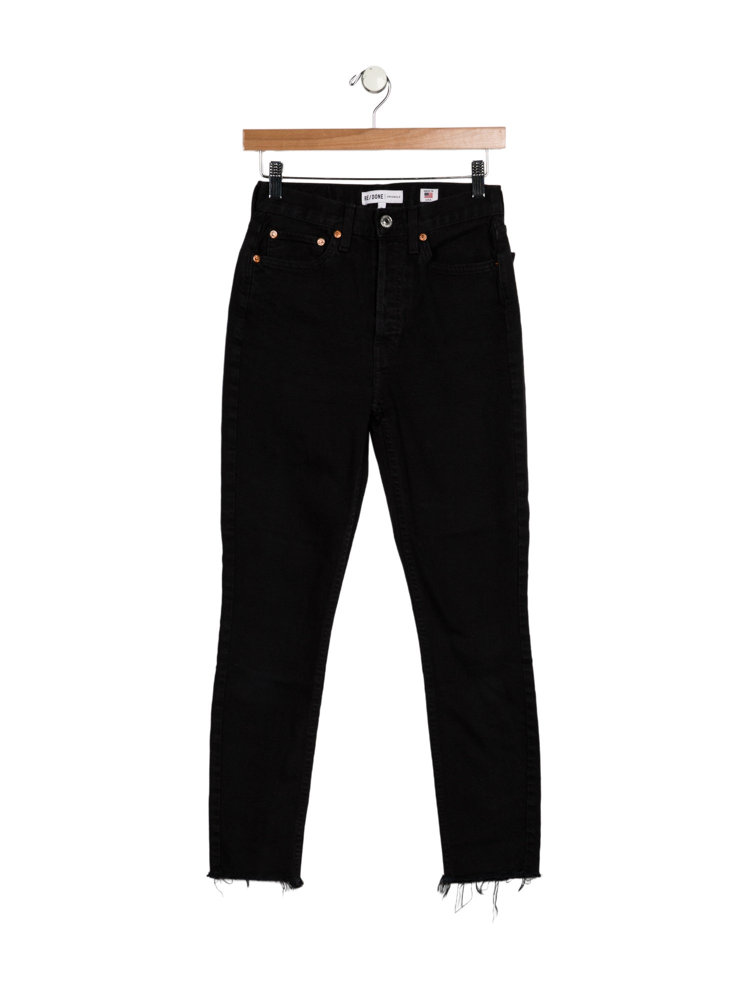 RE/DONE Mid-Rise Skinny Leg Jeans