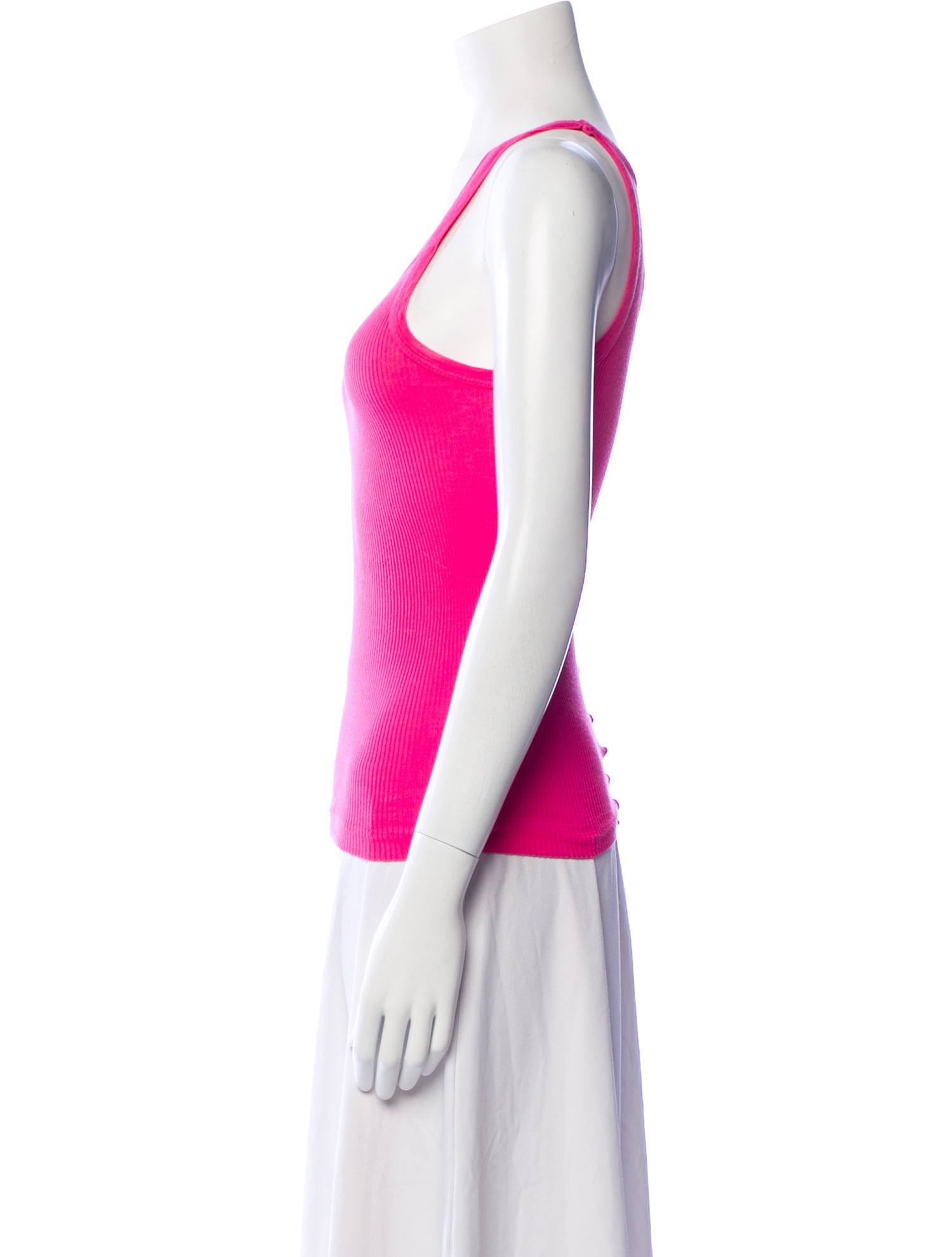Re/Done x Hanes Scoop Neck Sleeveless Top