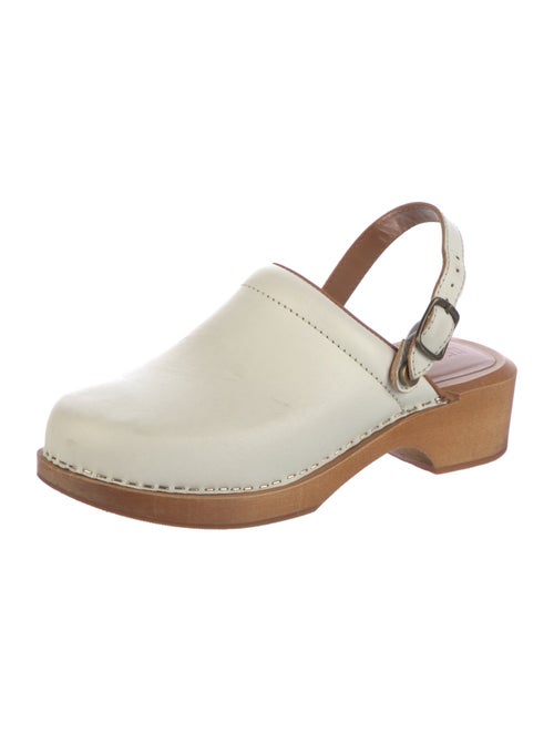 RE/DONE Leather Slingback Flats