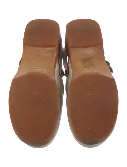 RE/DONE Leather Slingback Flats