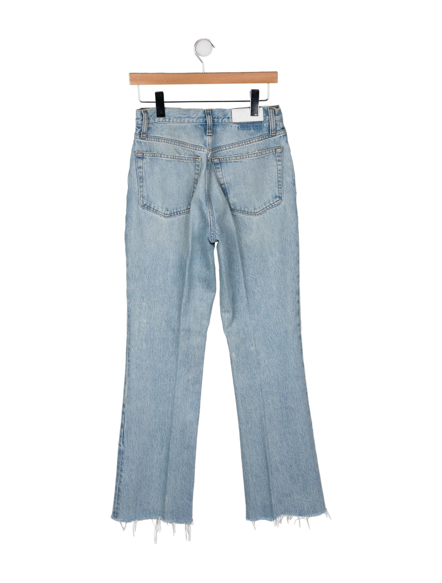 RE/DONE Mid-Rise Wide Leg Jeans