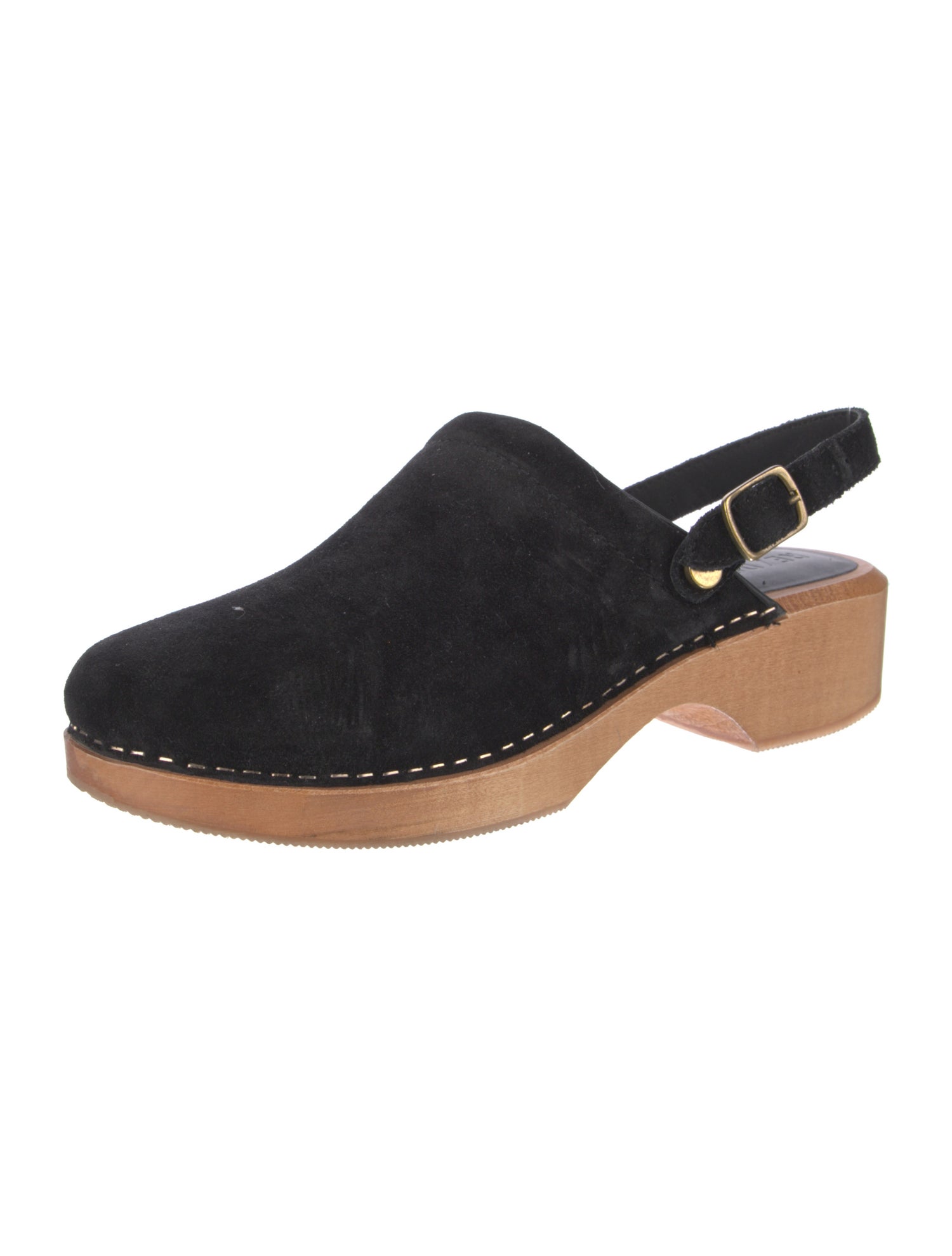 RE/DONE Suede Slingback Flats